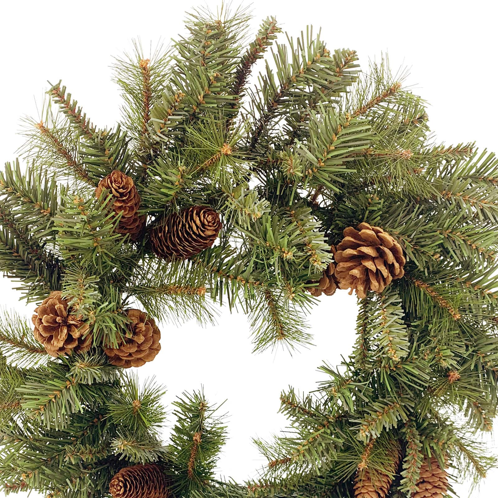 22&#x22; Noble Pine &#x26; Pinecone Wreath by Ashland&#xAE;