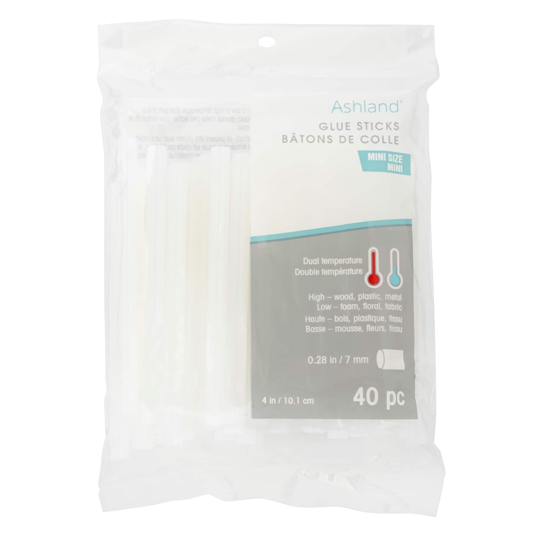 4 Mini Dual Temperature Glue Sticks by Ashland®