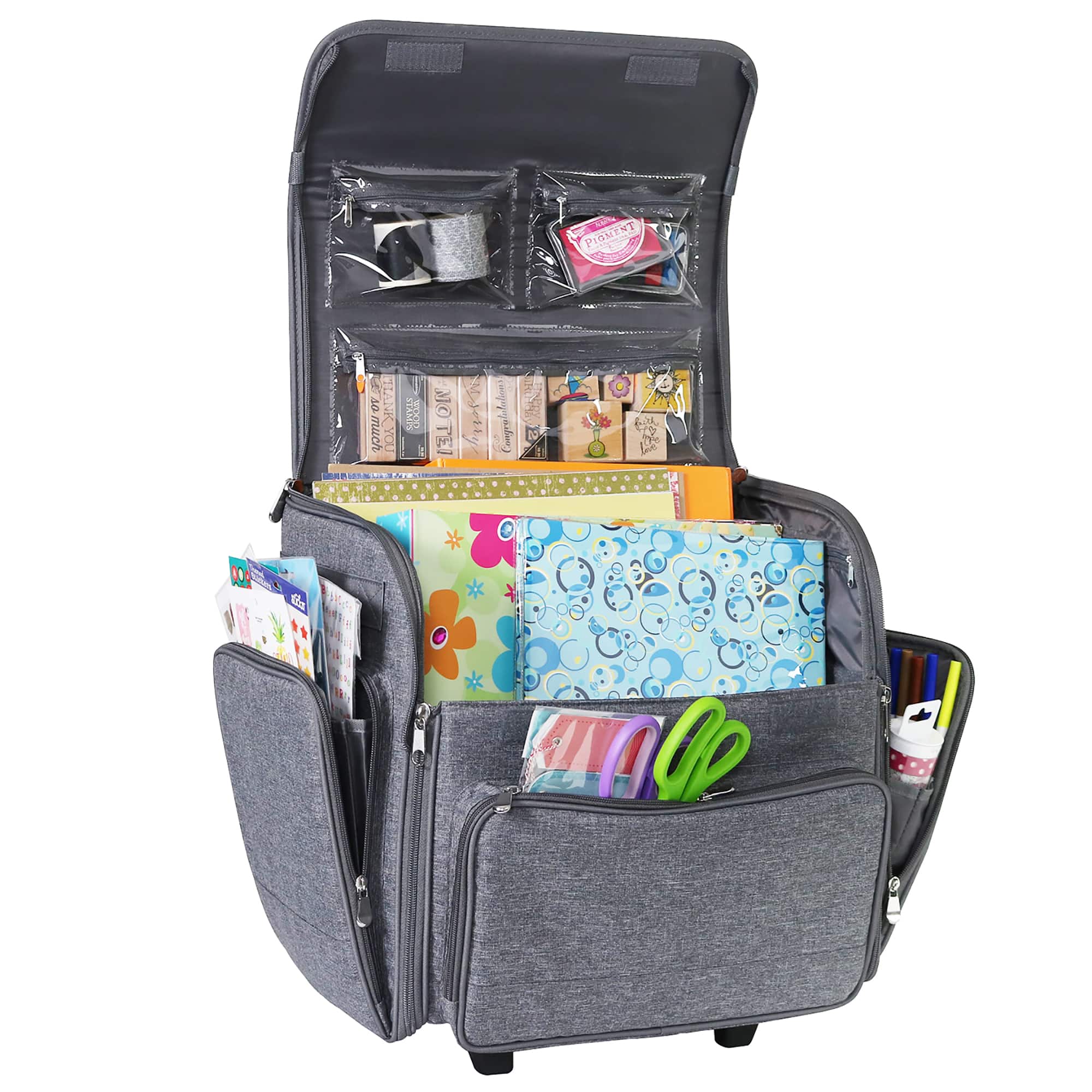 Everything Mary Heather Deluxe Rolling Scrapbook Case