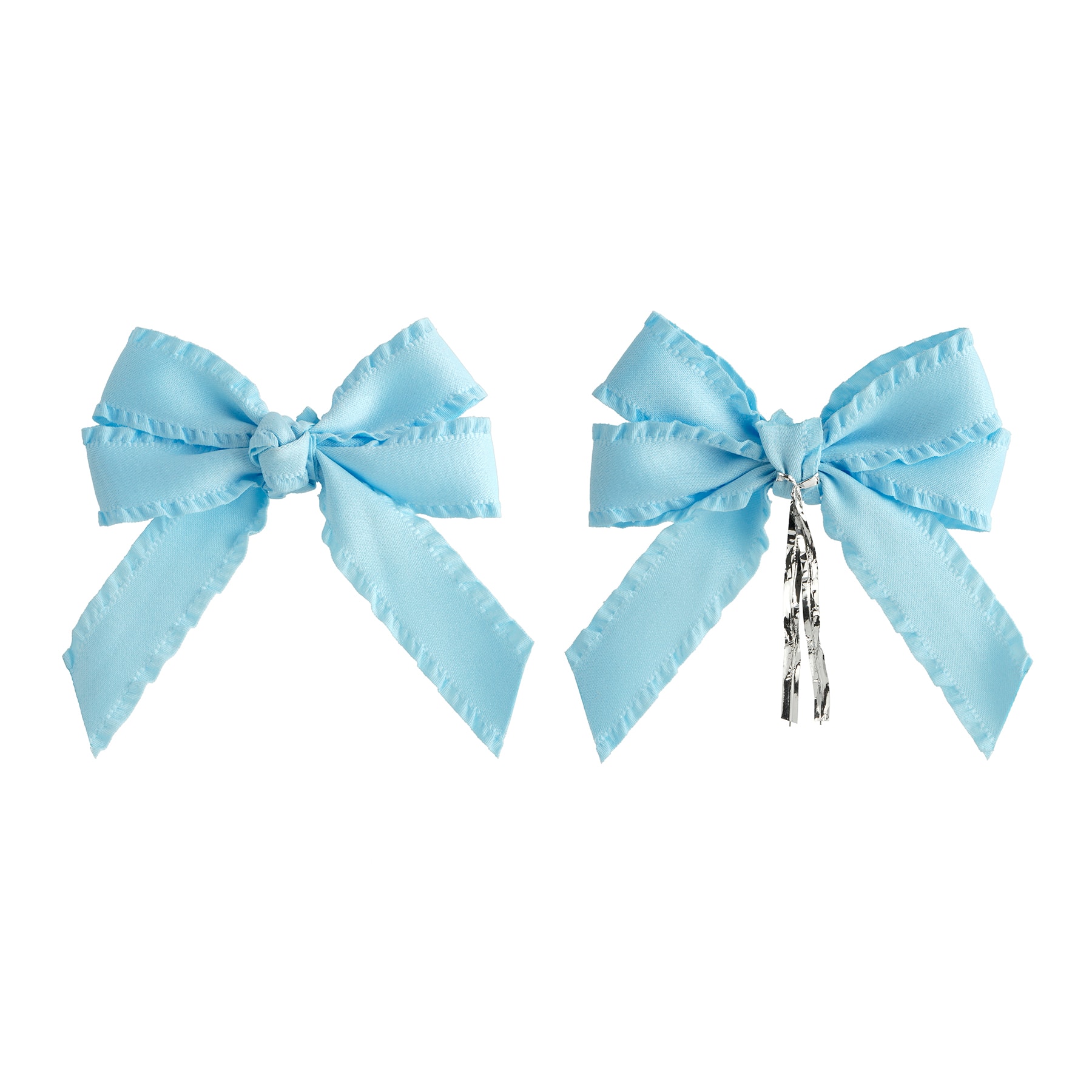 4&#x22; Ruffle Bows, 4ct. by Celebrate It&#x2122;