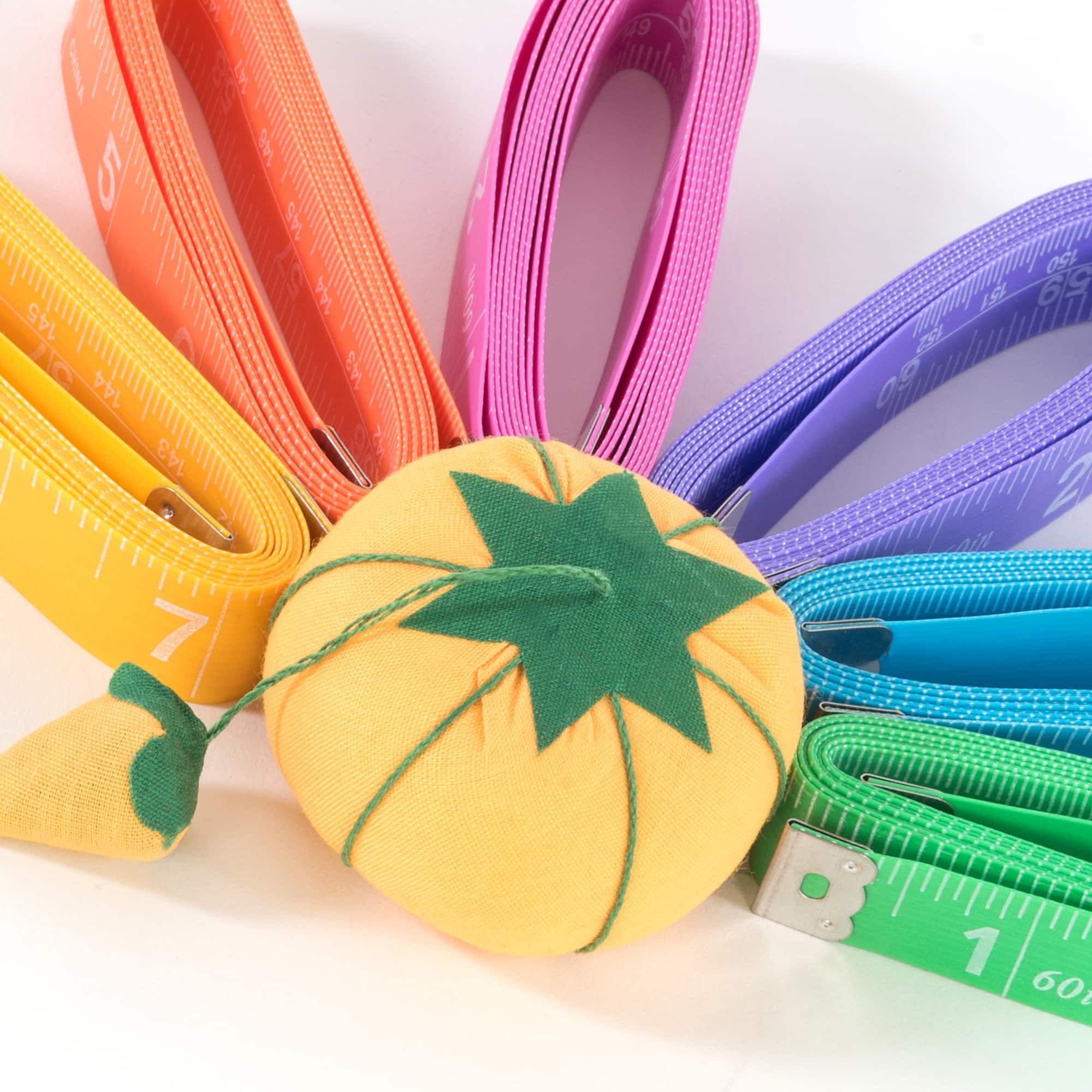 Dritz&#xAE; Multicolor 60&#x22; Fun Tape Measures, 12ct.