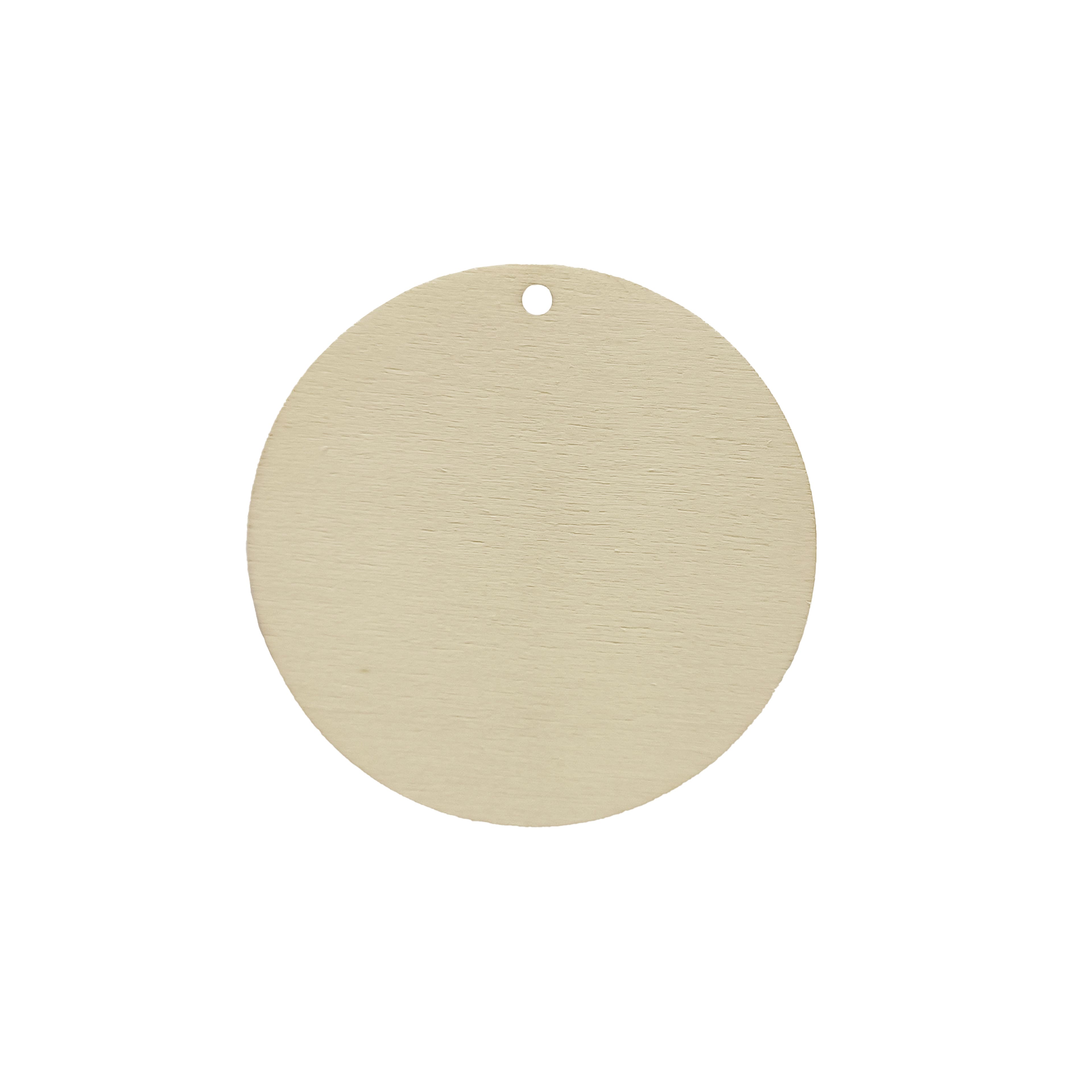 50 Pack 2.75&#x22; Round DIY Plywood Ornaments by Make Market&#xAE;