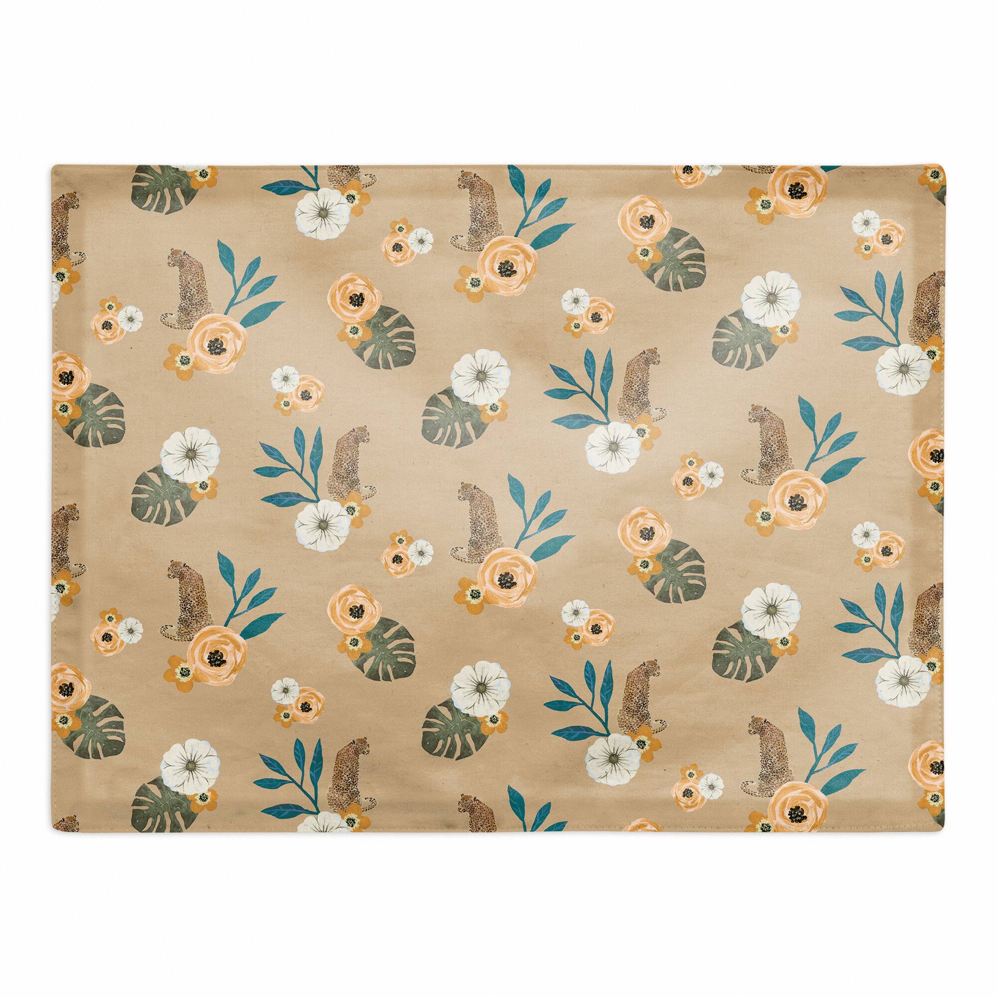 Tropical Jag Cotton Twill Placemat