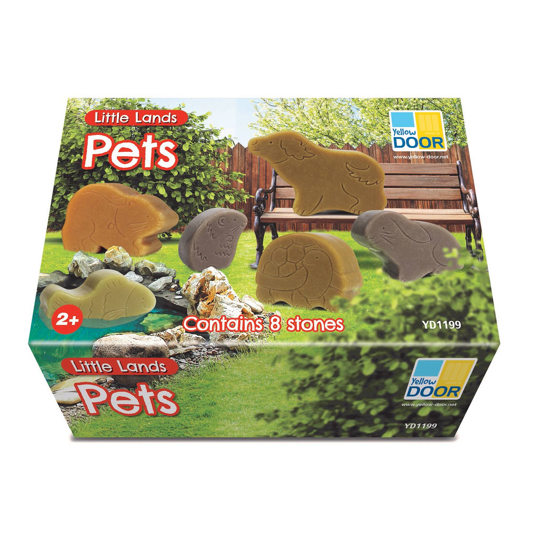 Yellow Door Little Lands Pets Stone Figure Play Set