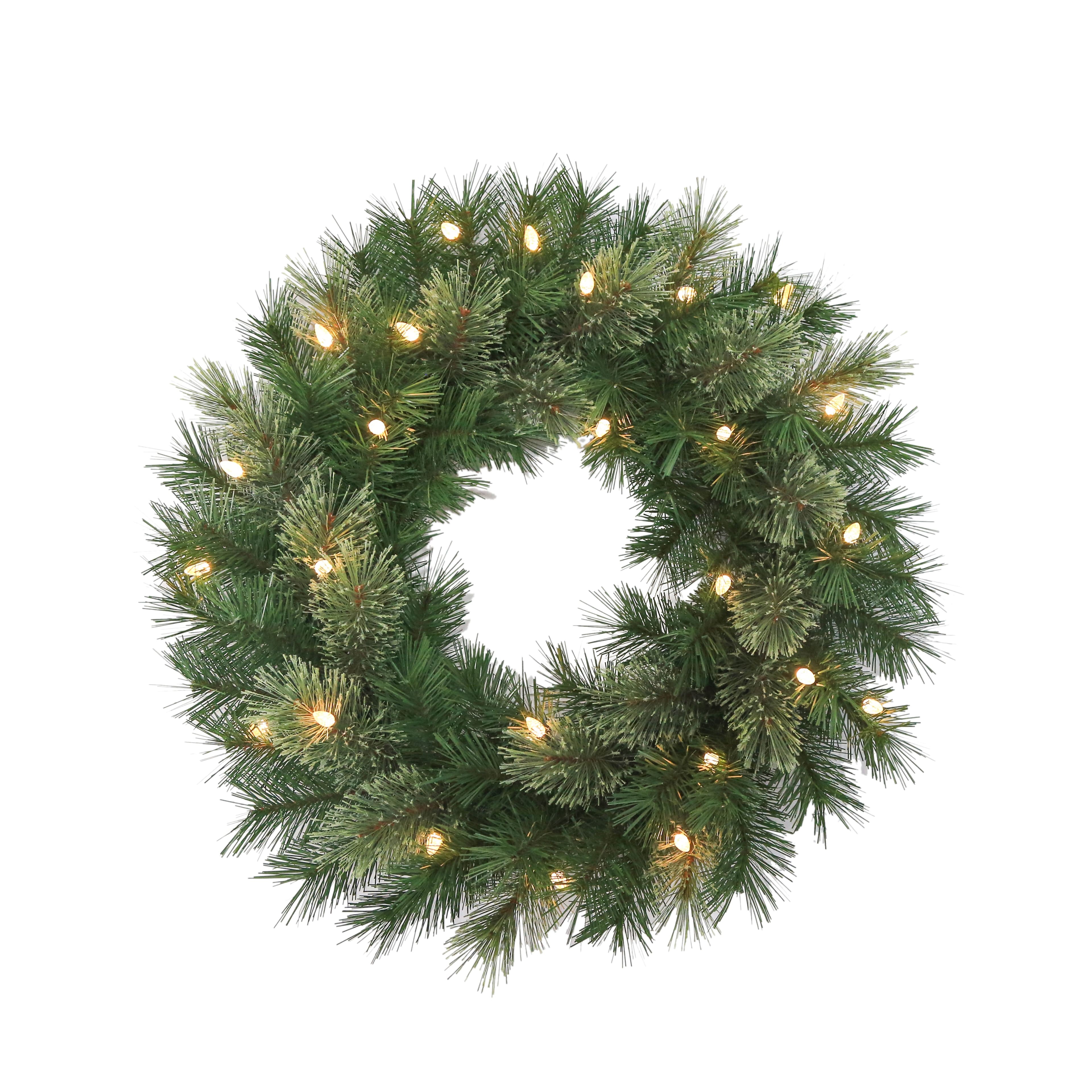 24&#x22; Pre-Lit Cashmere Wreath by Ashland&#xAE;