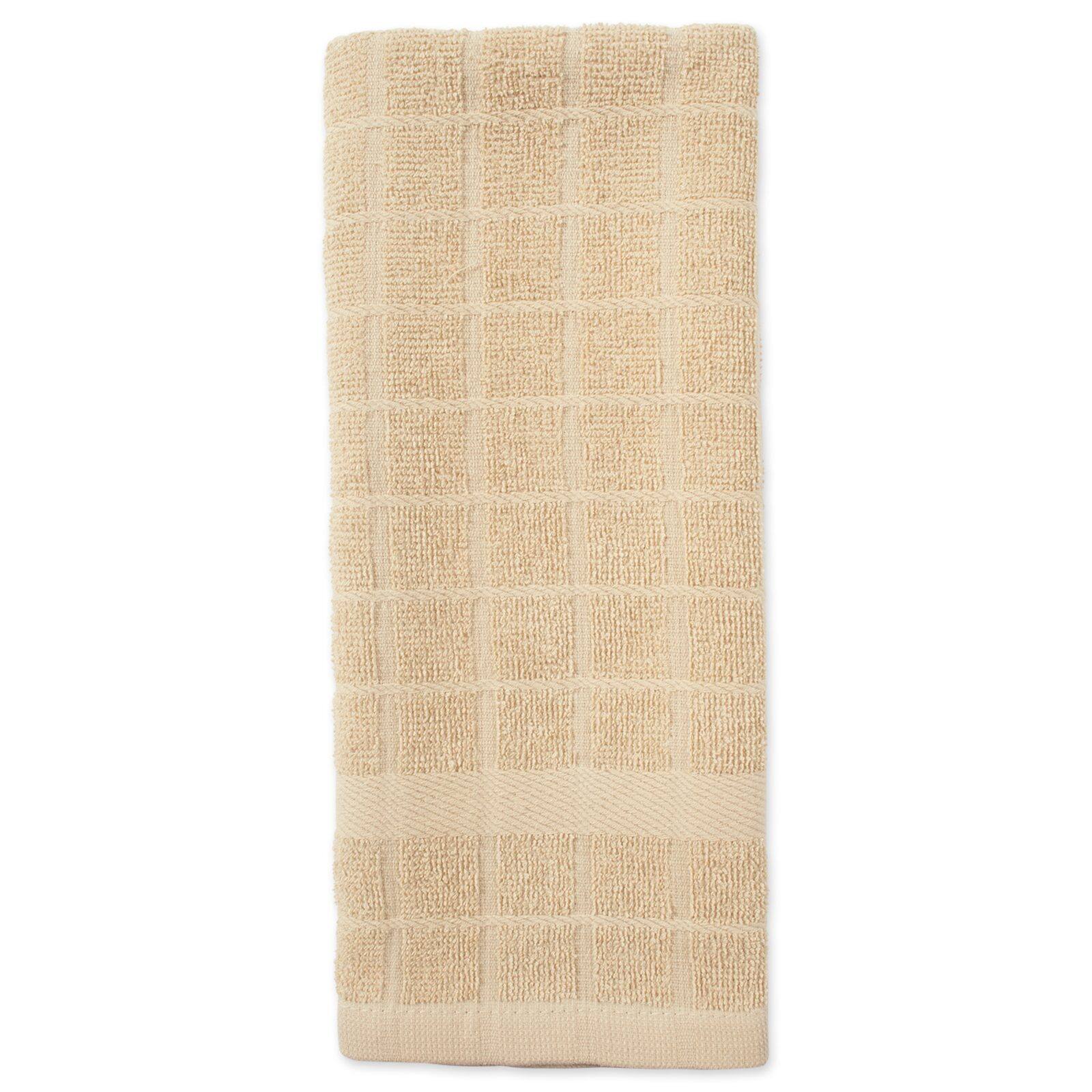 DII® Windowpane Terry Dish Towels, 4ct.