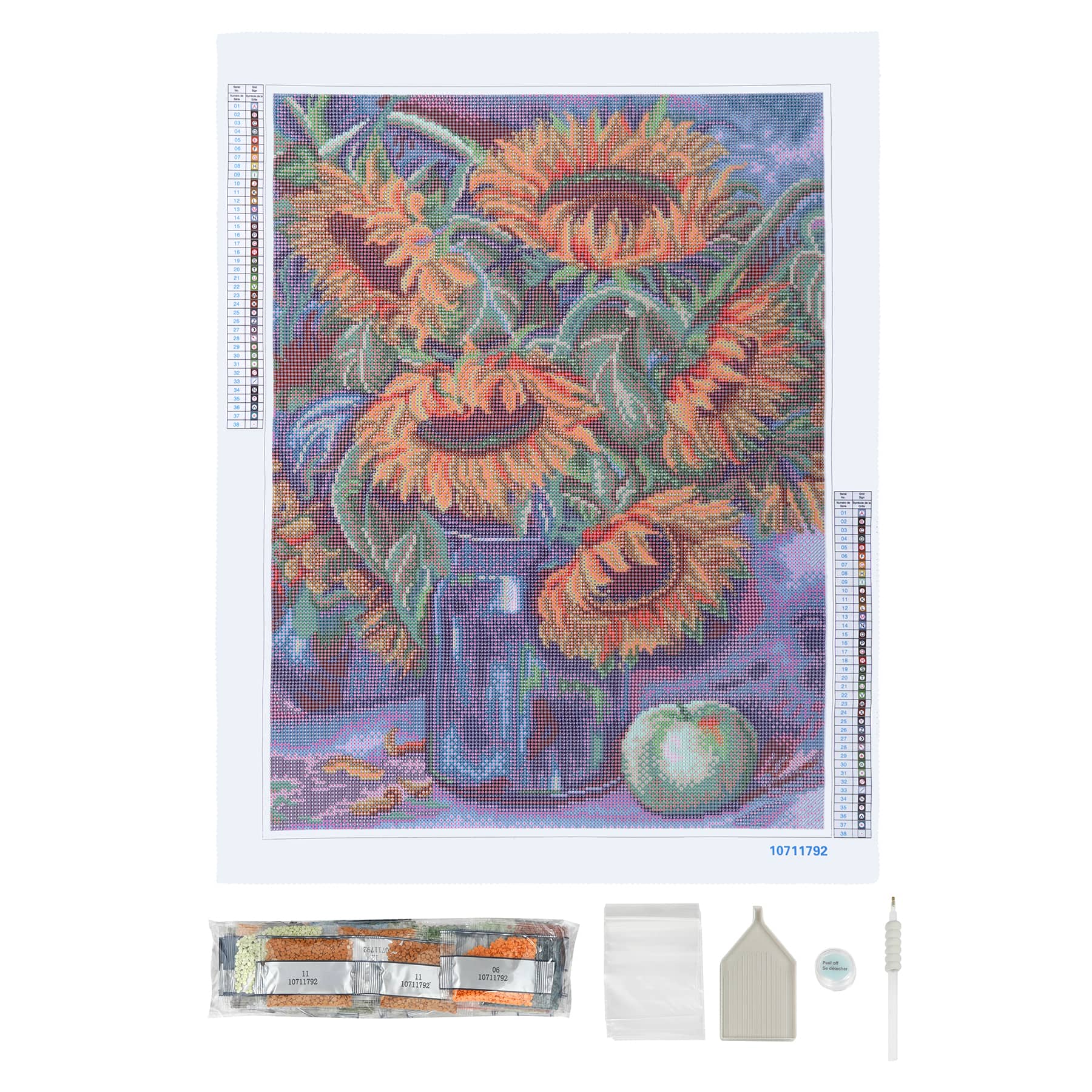 6 Pack: Sunflower Bouquet Painting Diamond Art Kit by Make Market®