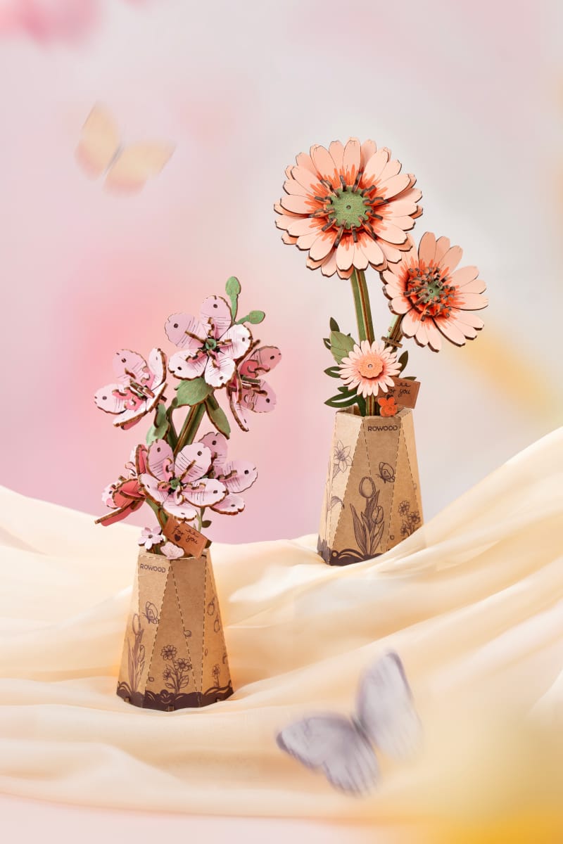 Rowood Sakura Wooden Bloom Craft