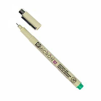 Pigma Micron Pen 01 Green