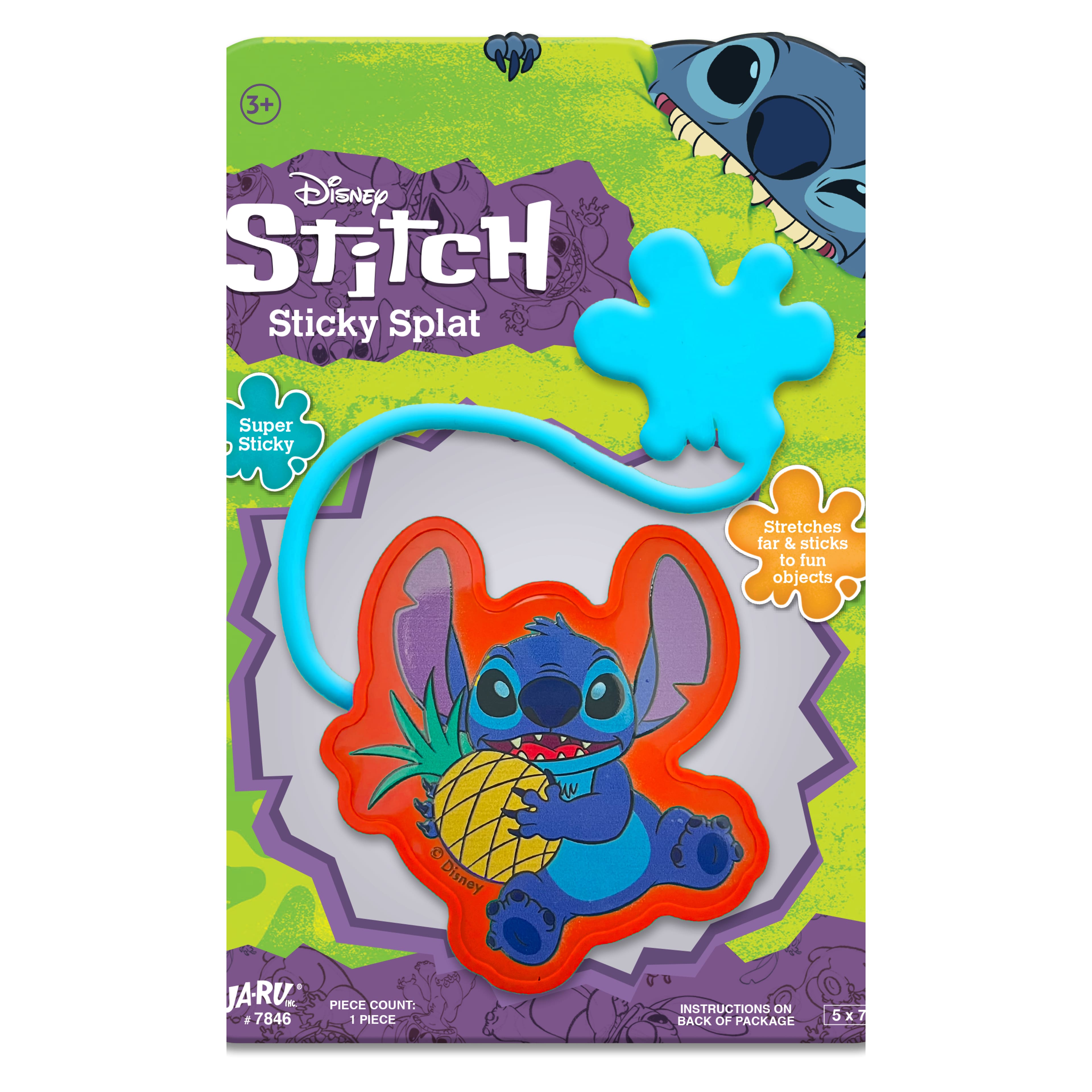 Assorted Disney&#xAE; Stitch Sticky Splat Toy, 1pc.