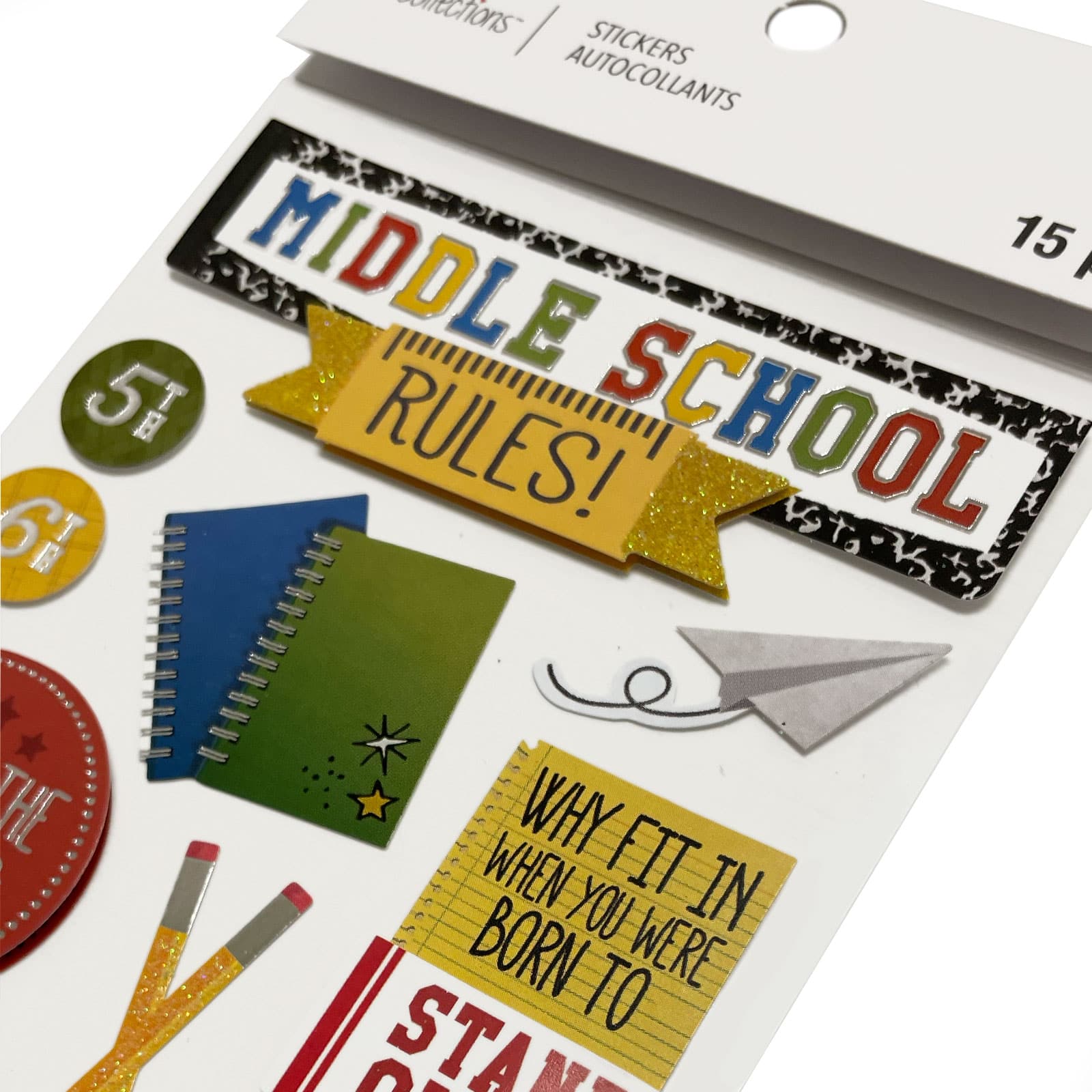 Middle School Stickers by Recollections&#x2122;