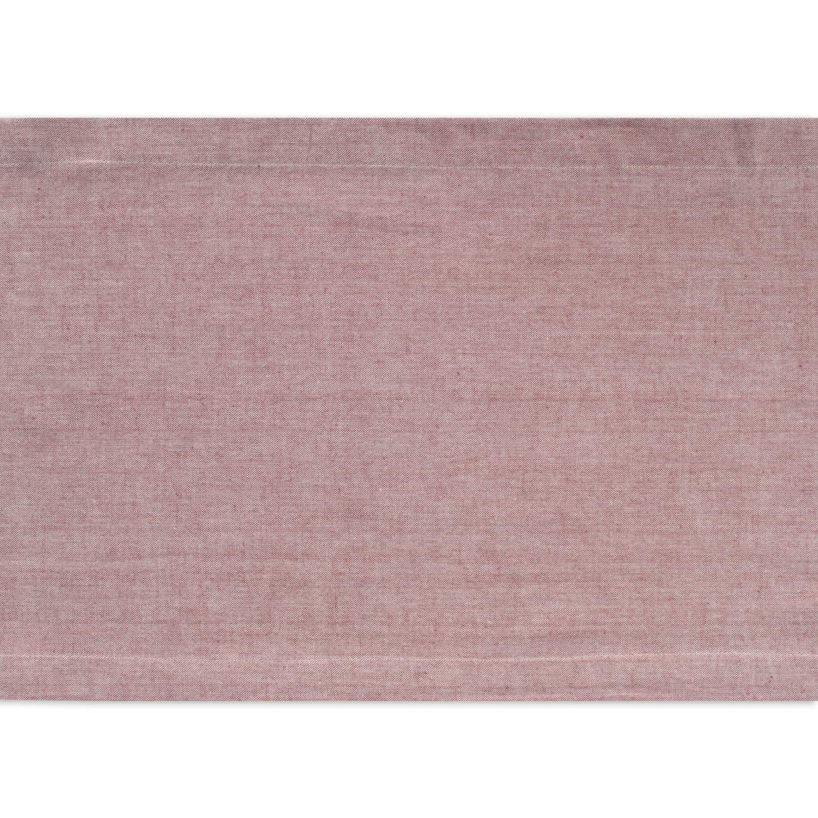 DII&#xAE; 108&#x22; Solid Chambray Table Runner