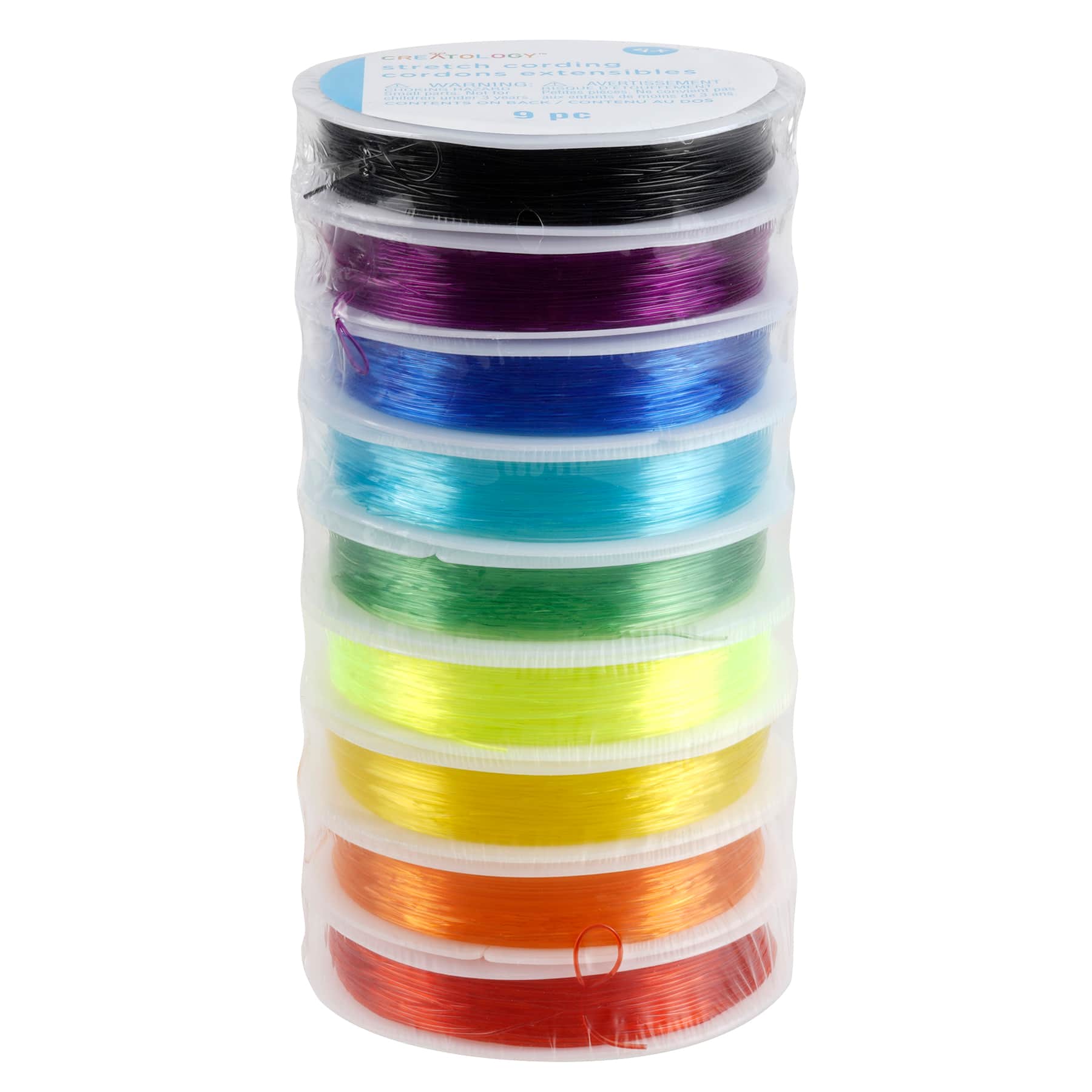 New Creatology Super Thick 2mm Elastic Cord Bright Colors (Includes 1  Package)
