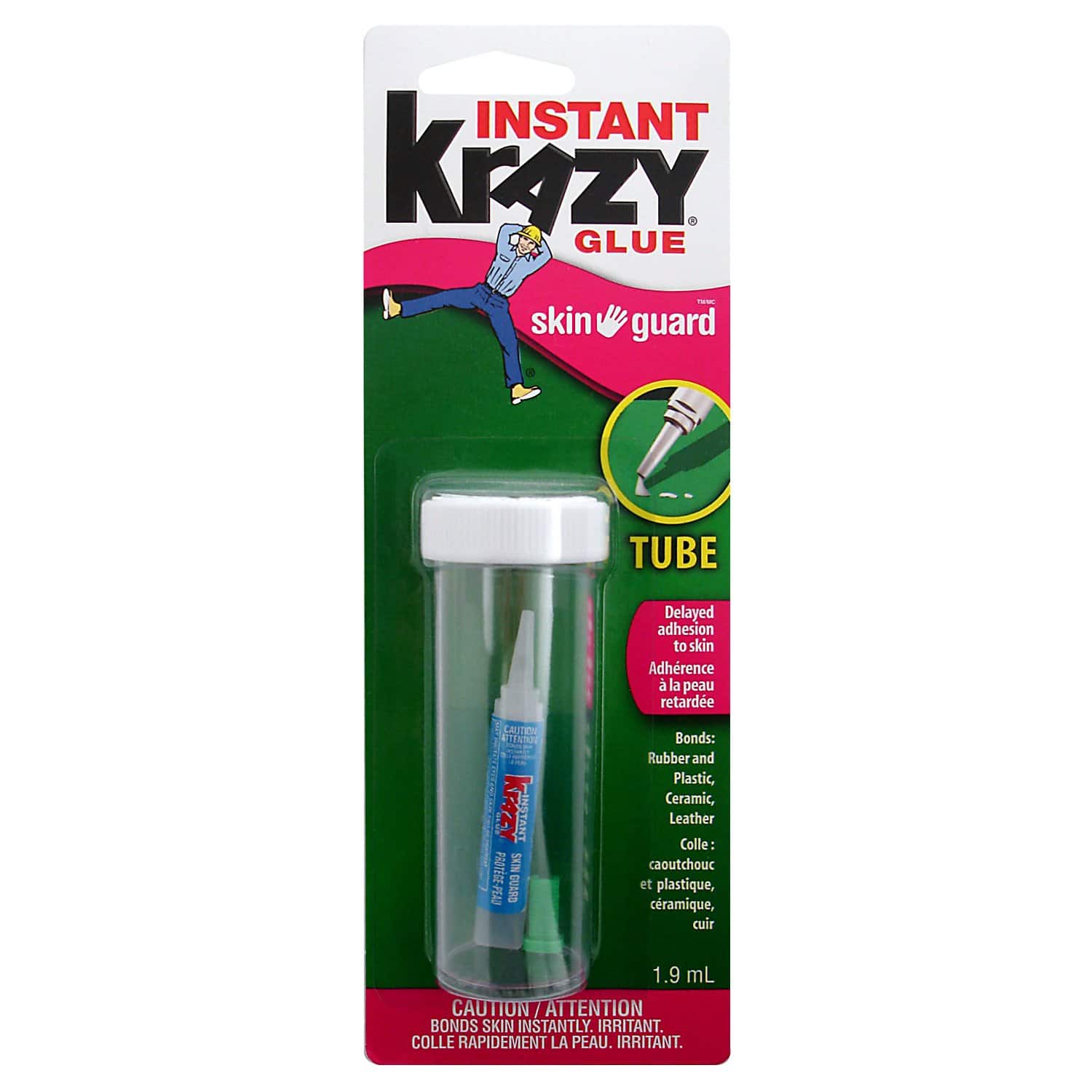 Instant Krazy Glue® Skin Guard™ Tube
