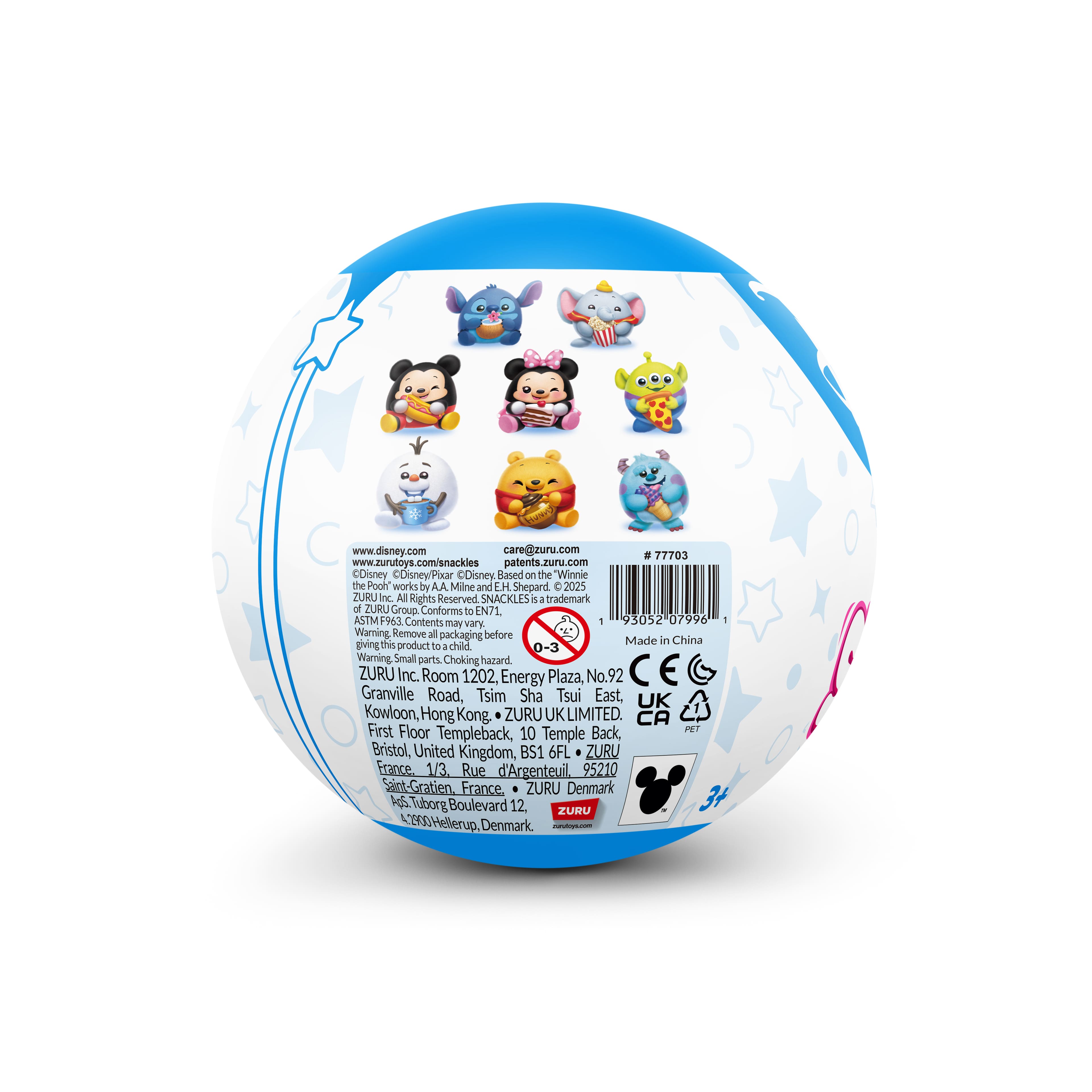 Snackles Disney&#xAE; 5&#x22; Plushie Blind Pack