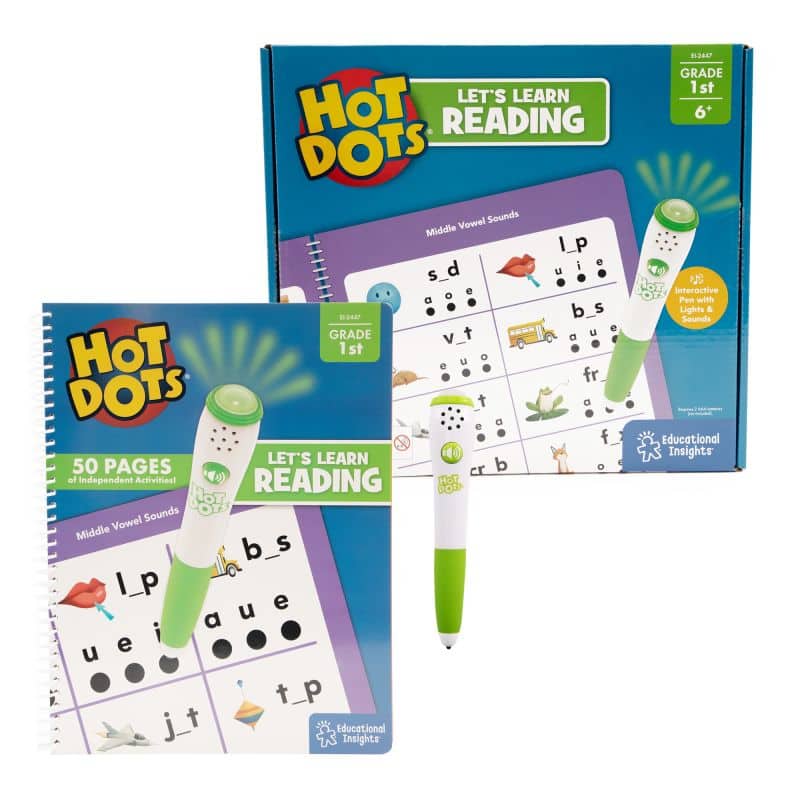 Educational Insights® Hot Dots Let's Learn Reading 1st Grade