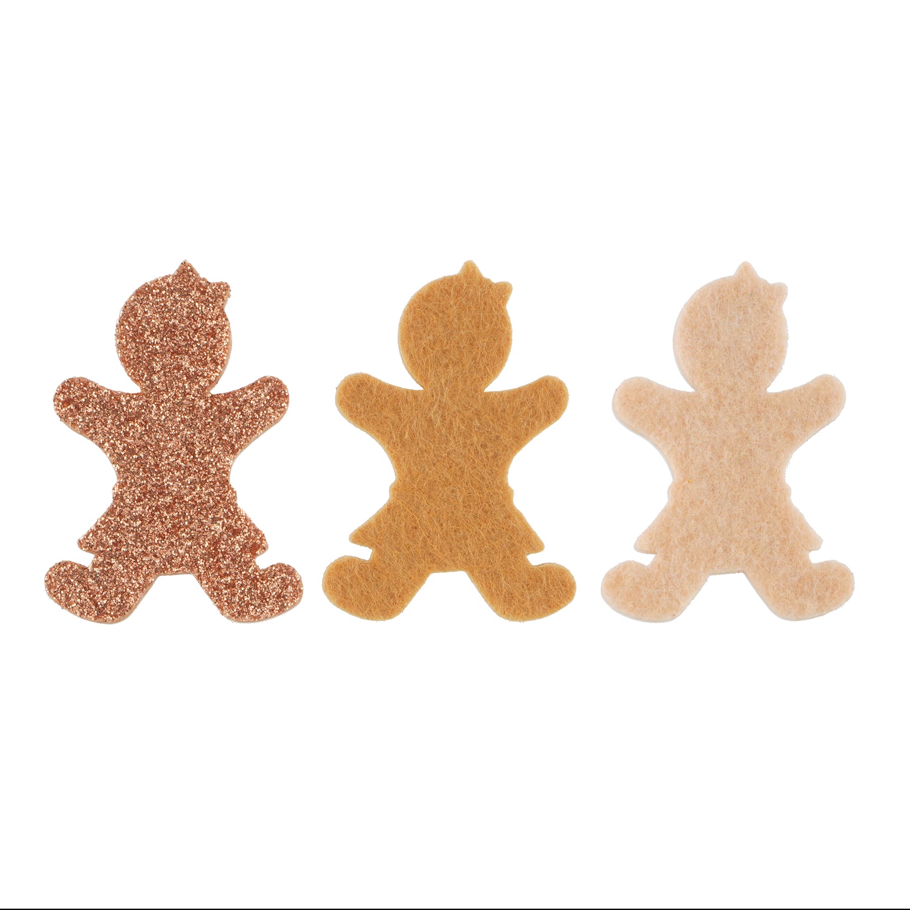 Gingerbread Felt Stickers by Creatology&#x2122;