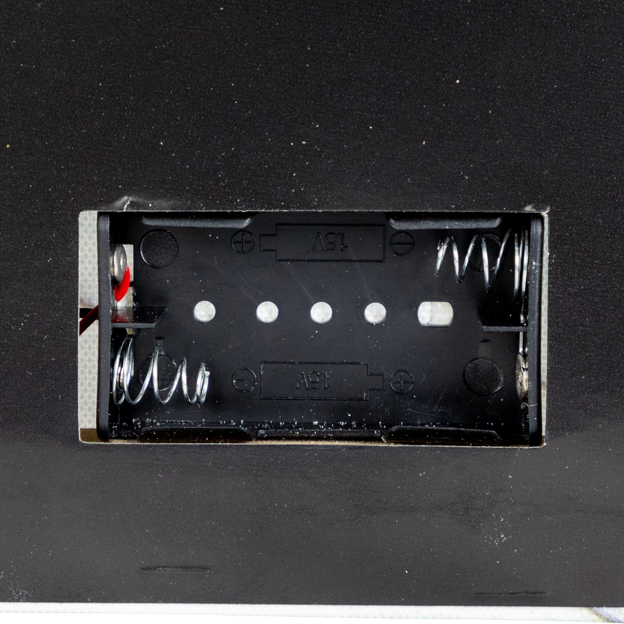 Fiber Optic Lighted Snowfall Winter Lane Christmas Canvas Wall Art