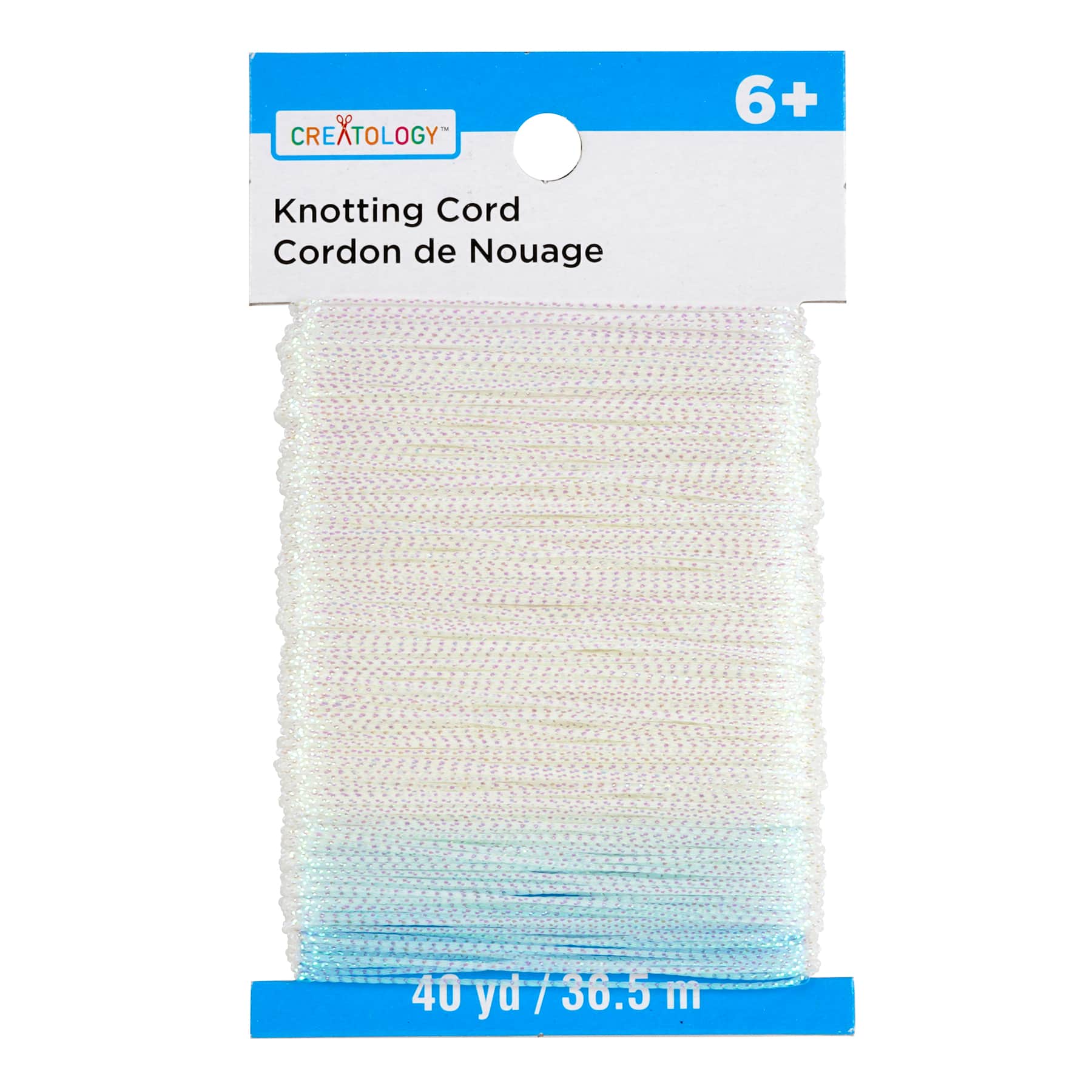 24 Pack: Iridescent Knotting Cord by Creatology™