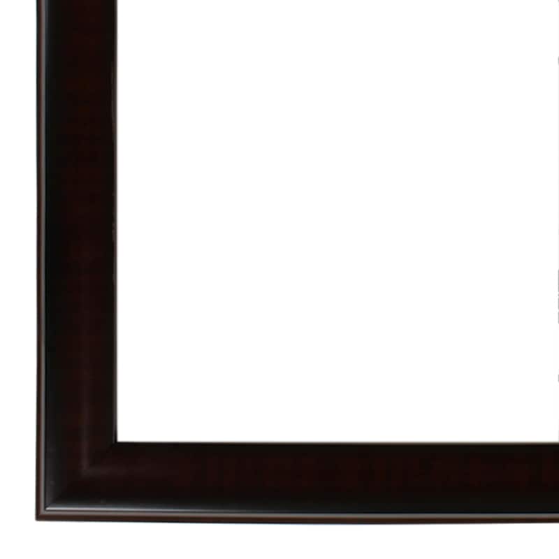 6" x 8" Mahogany Document Frame with Double Mat by Studio Décor®