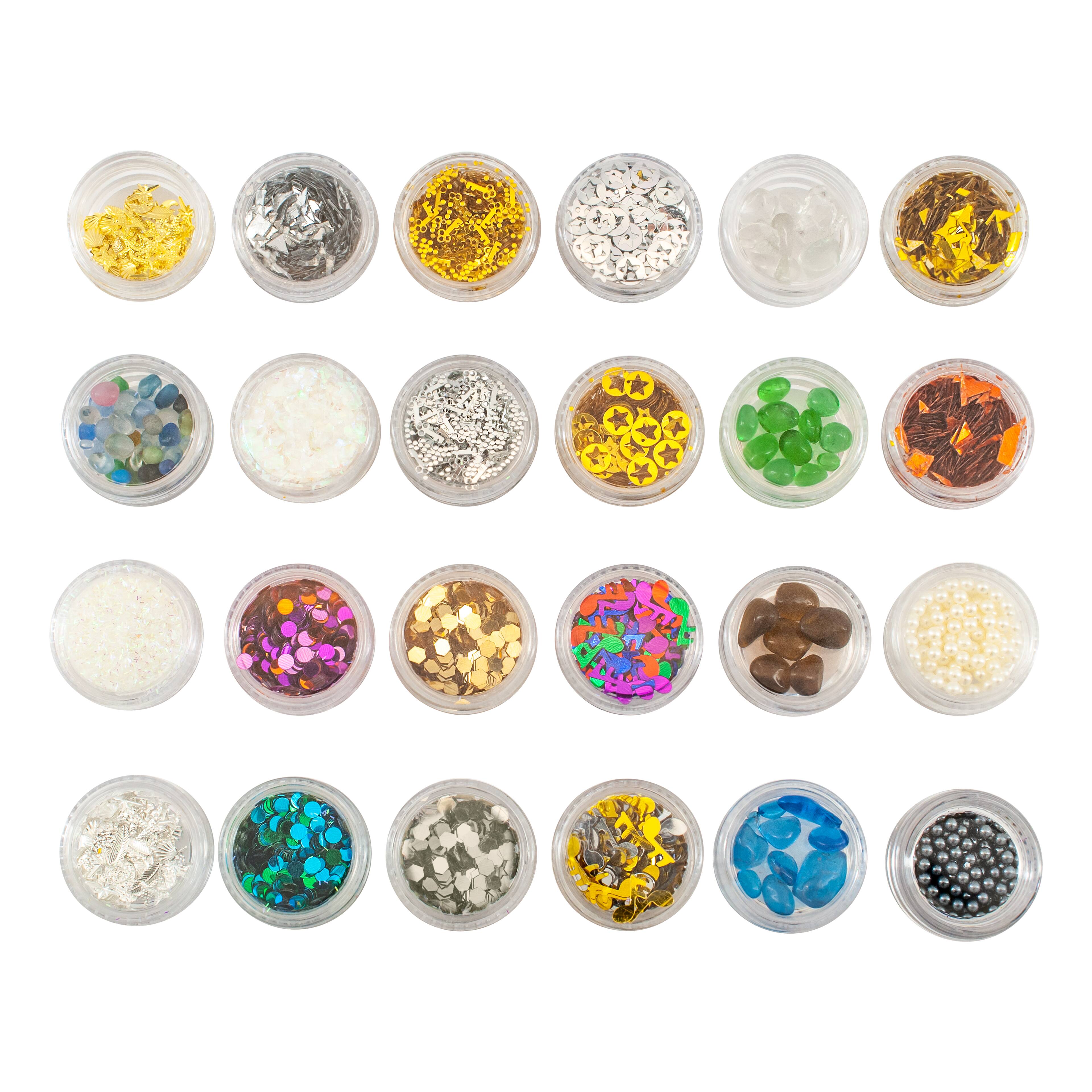 Mixed Media Resin Mix-Ins by Craft Smart&#xAE;, 24ct.