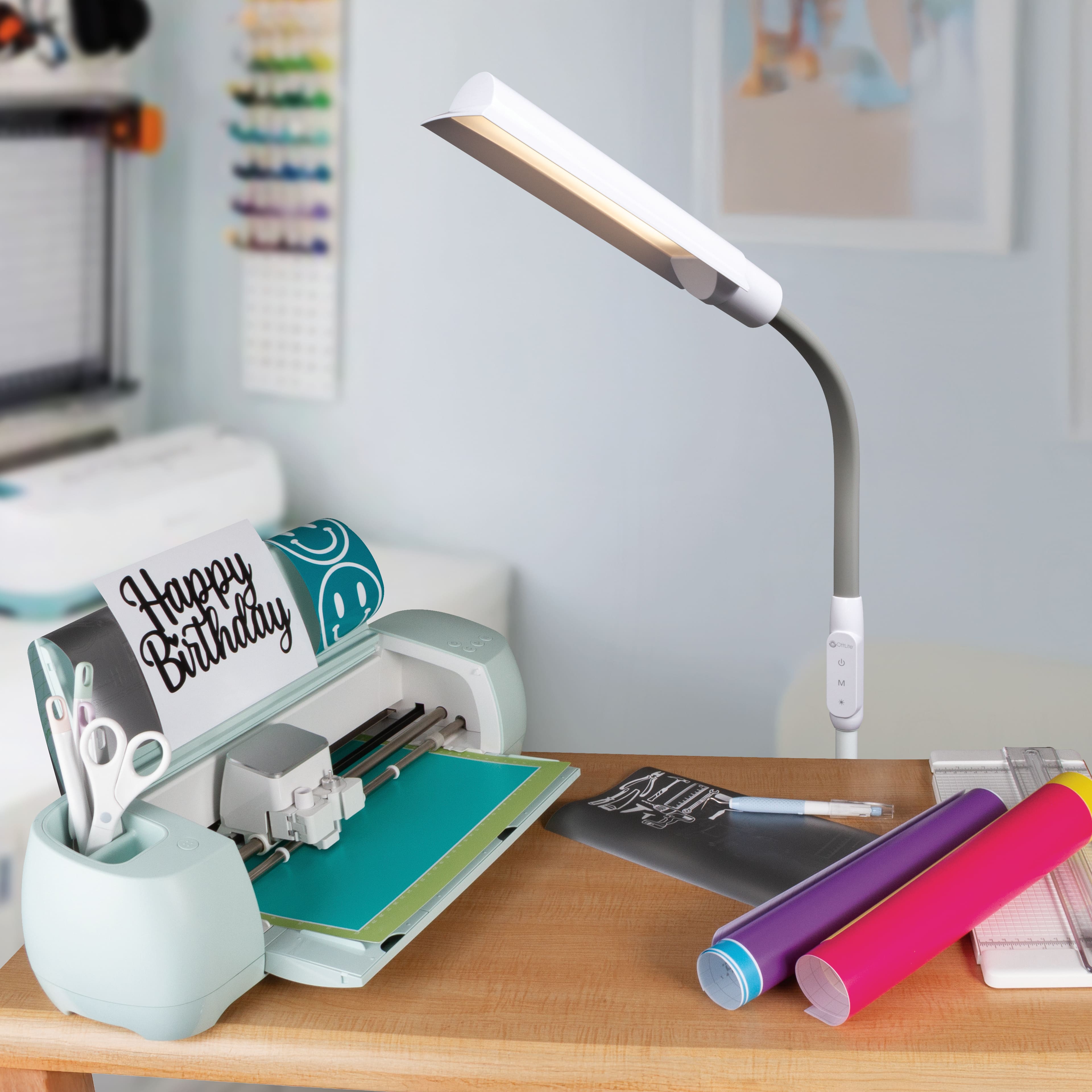 OttLite&#xAE; Wingshade LED Floor Lamp