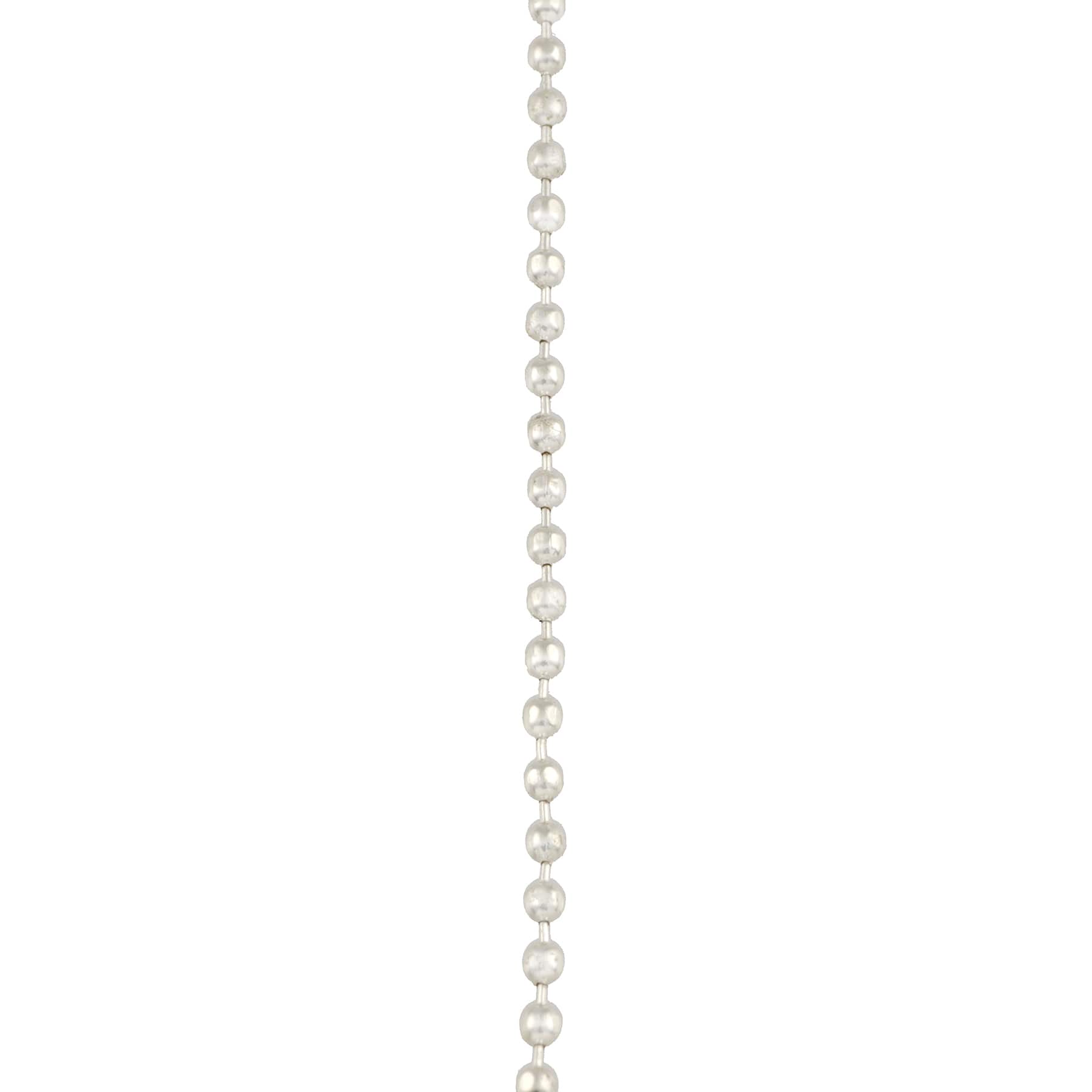 12 Packs: 3 ct. (36 total) Silver Ball Bead Necklace Set by Bead Landing&#x2122;