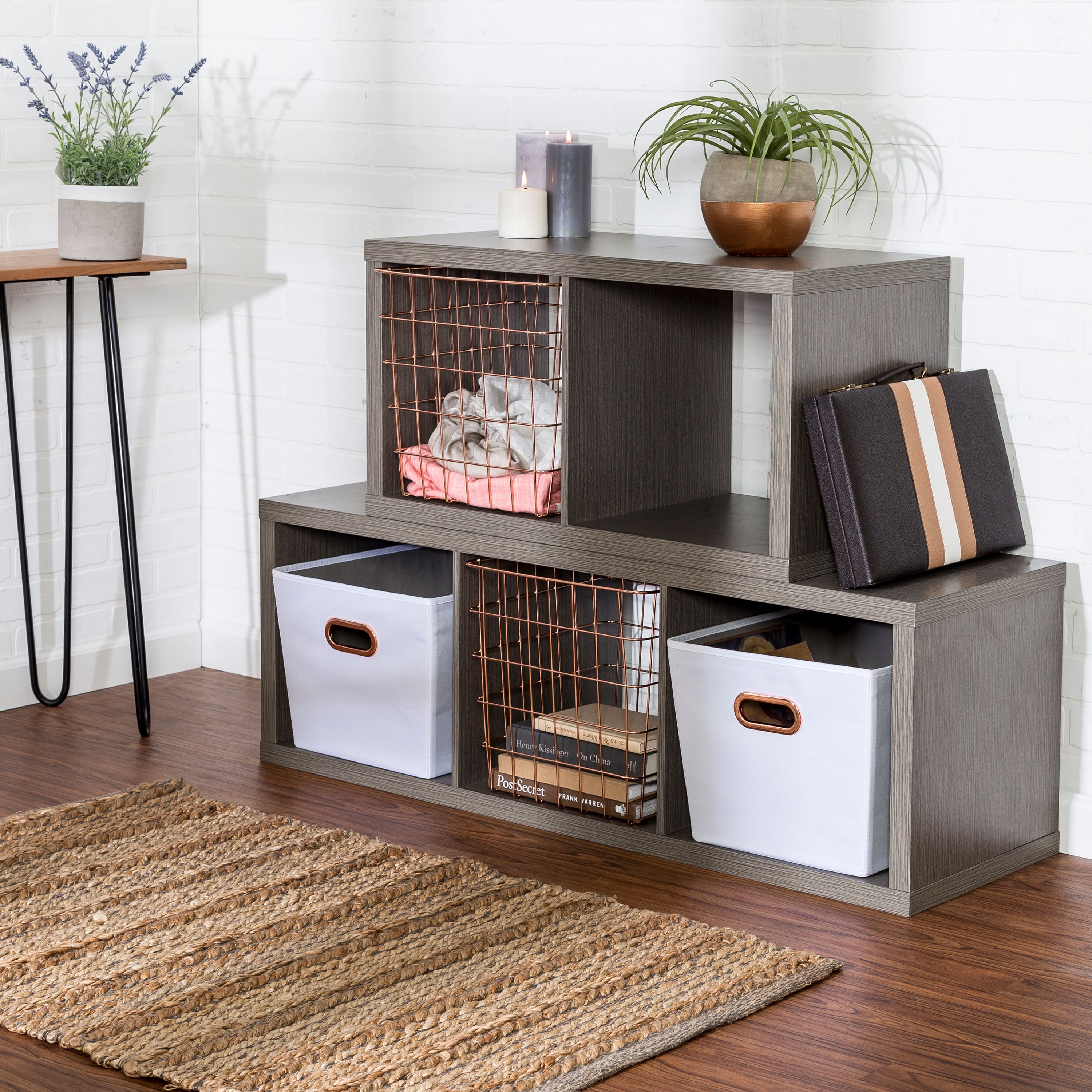 Honey Can Do 3-Cube Premium Laminate Storage Organizer