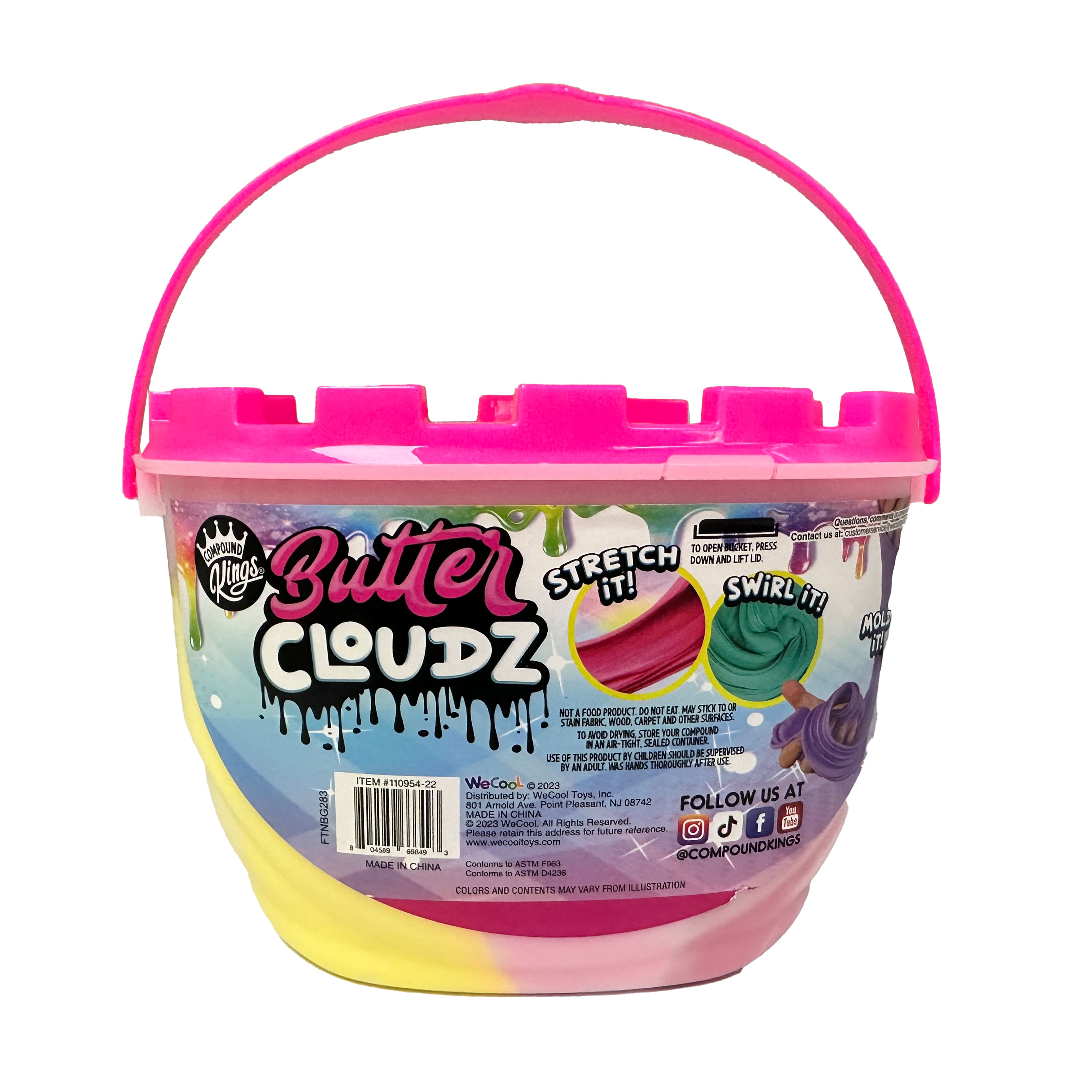 Compound Kings&#xAE; Passion Fruit Butter Cloudz Scented Slime