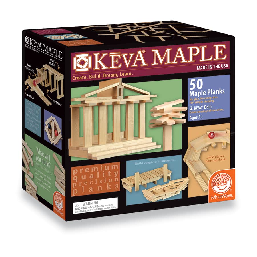 KEVA® Maple 50 Plank Set