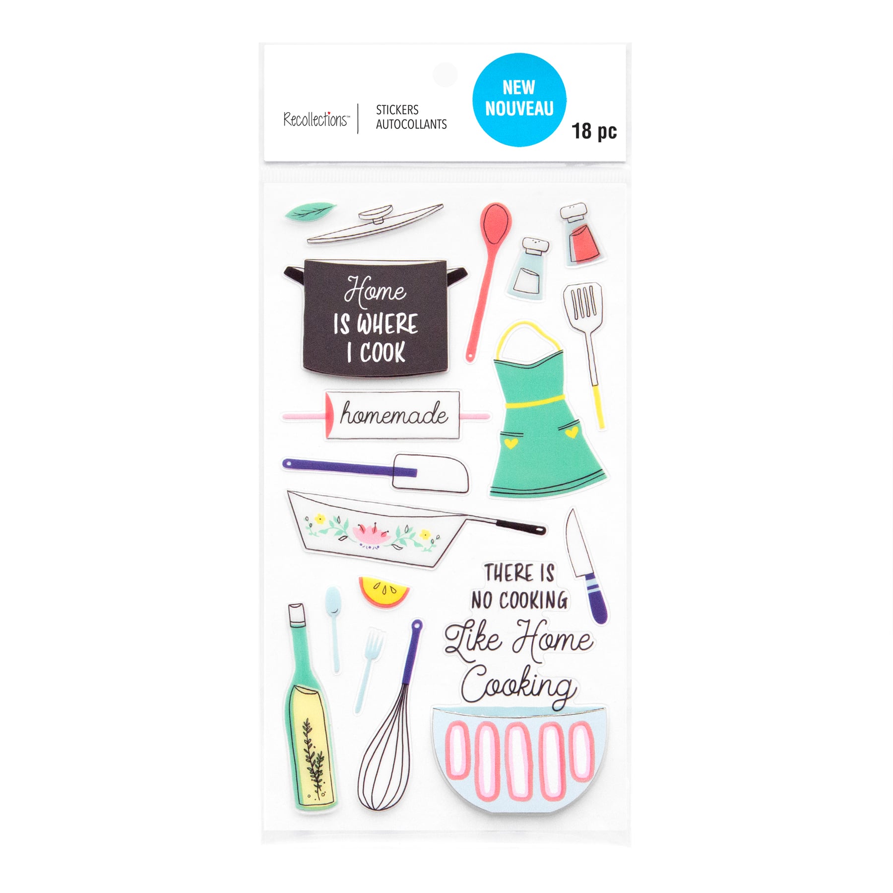 Cooking Dimensional Stickers by Recollections™ | Michaels
