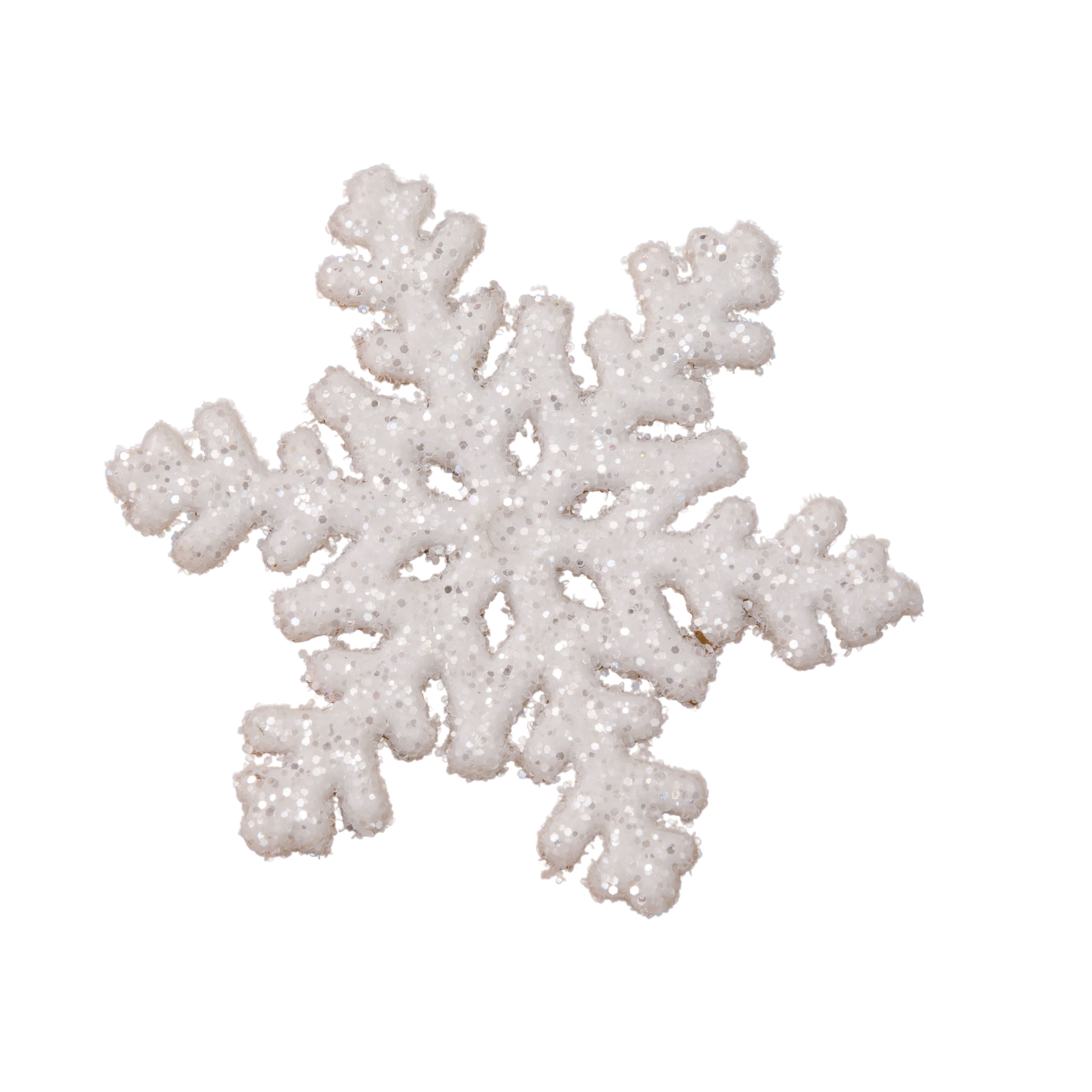 Mini White Snowflake Decorations, 12ct. by Ashland®