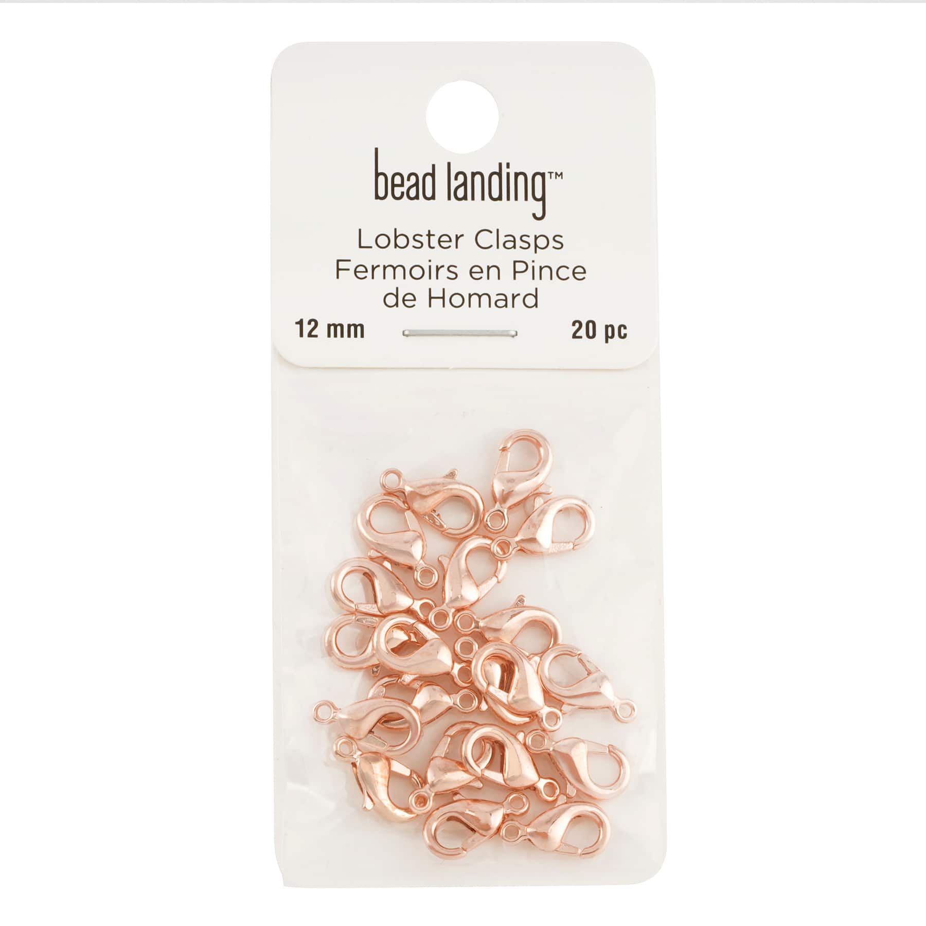 12 Packs: 20 ct. (240 total) 12mm Lobster Clasps by Bead Landing™