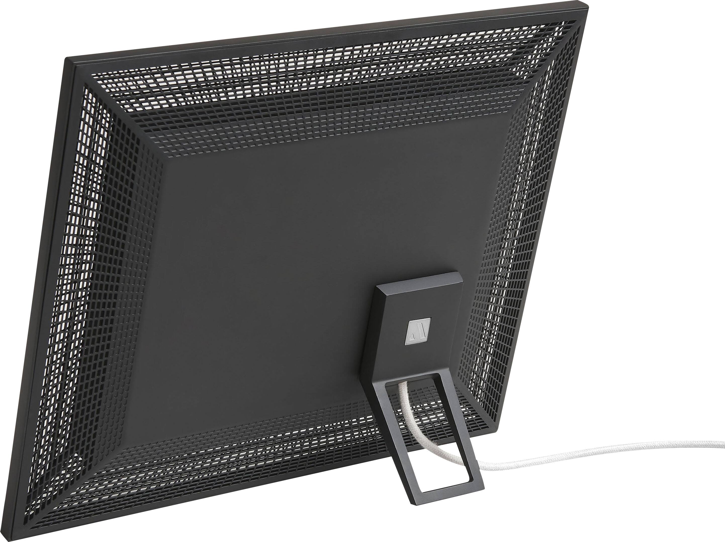 Aura Frames Black Onyx Smith Frame with Speaker