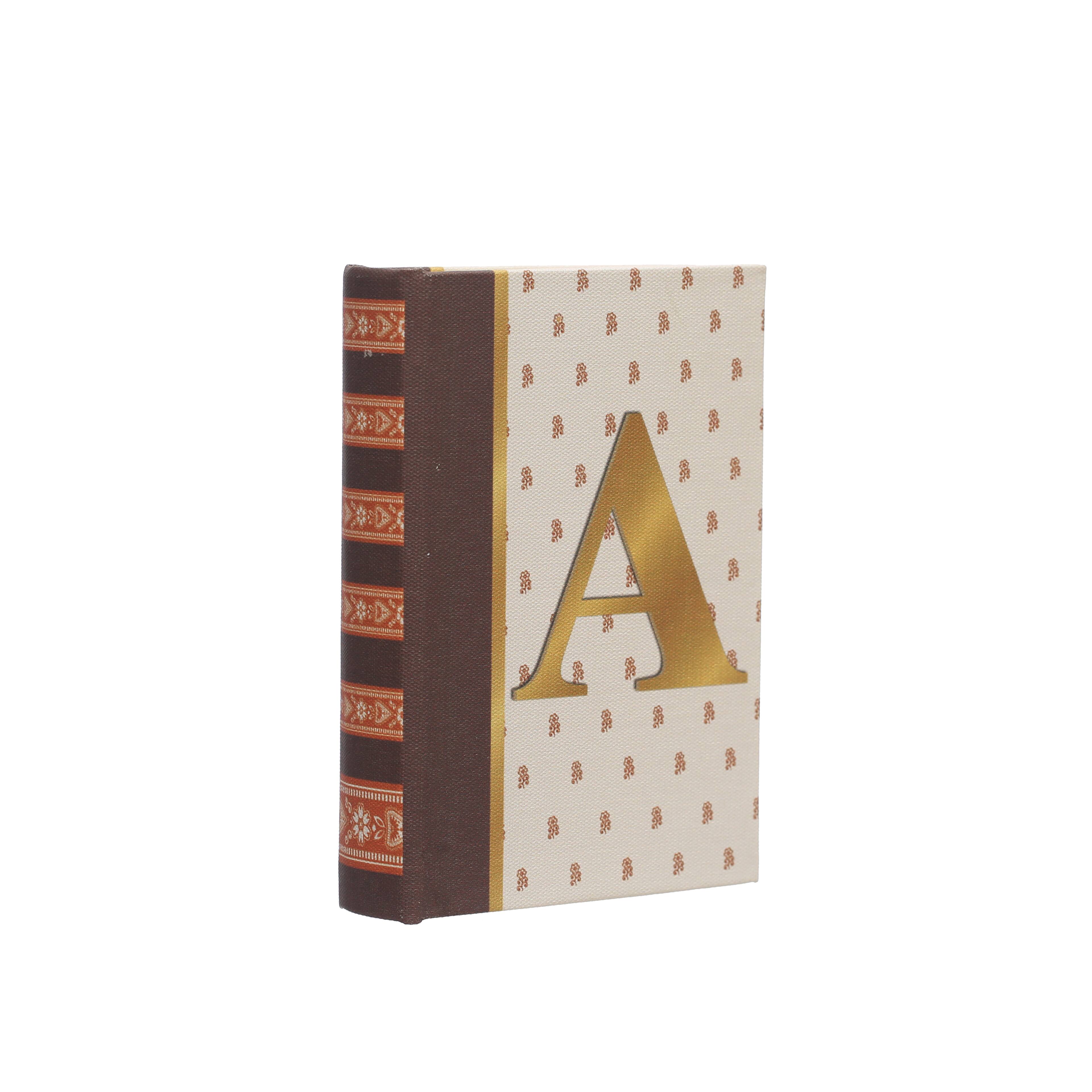 Assorted Fall Monogram Tabletop Book Box by Ashland&#xAE;