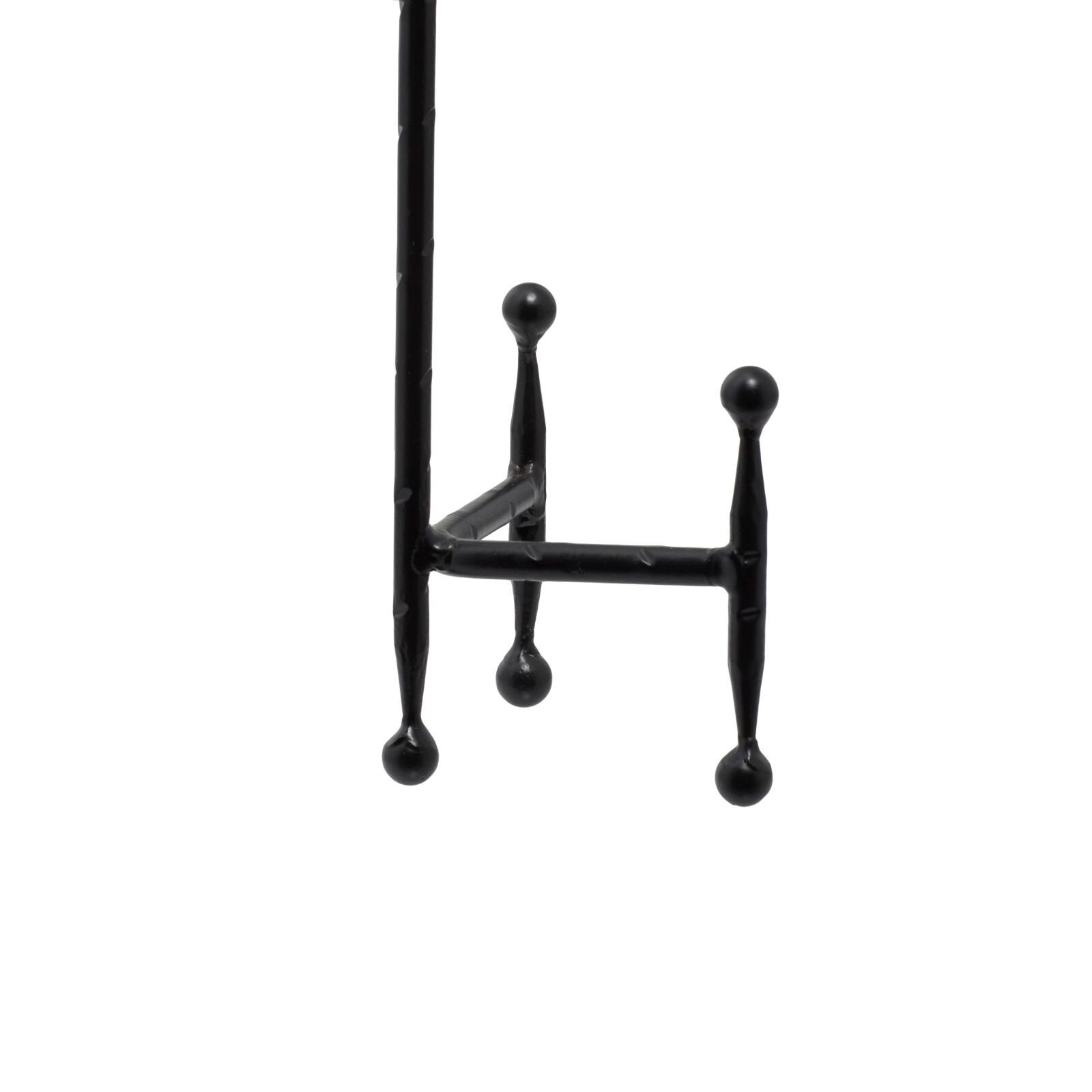 Set of 3&#x22; Black Metal Modern Easel, 12&#x22;, 10&#x22;, 8&#x22;