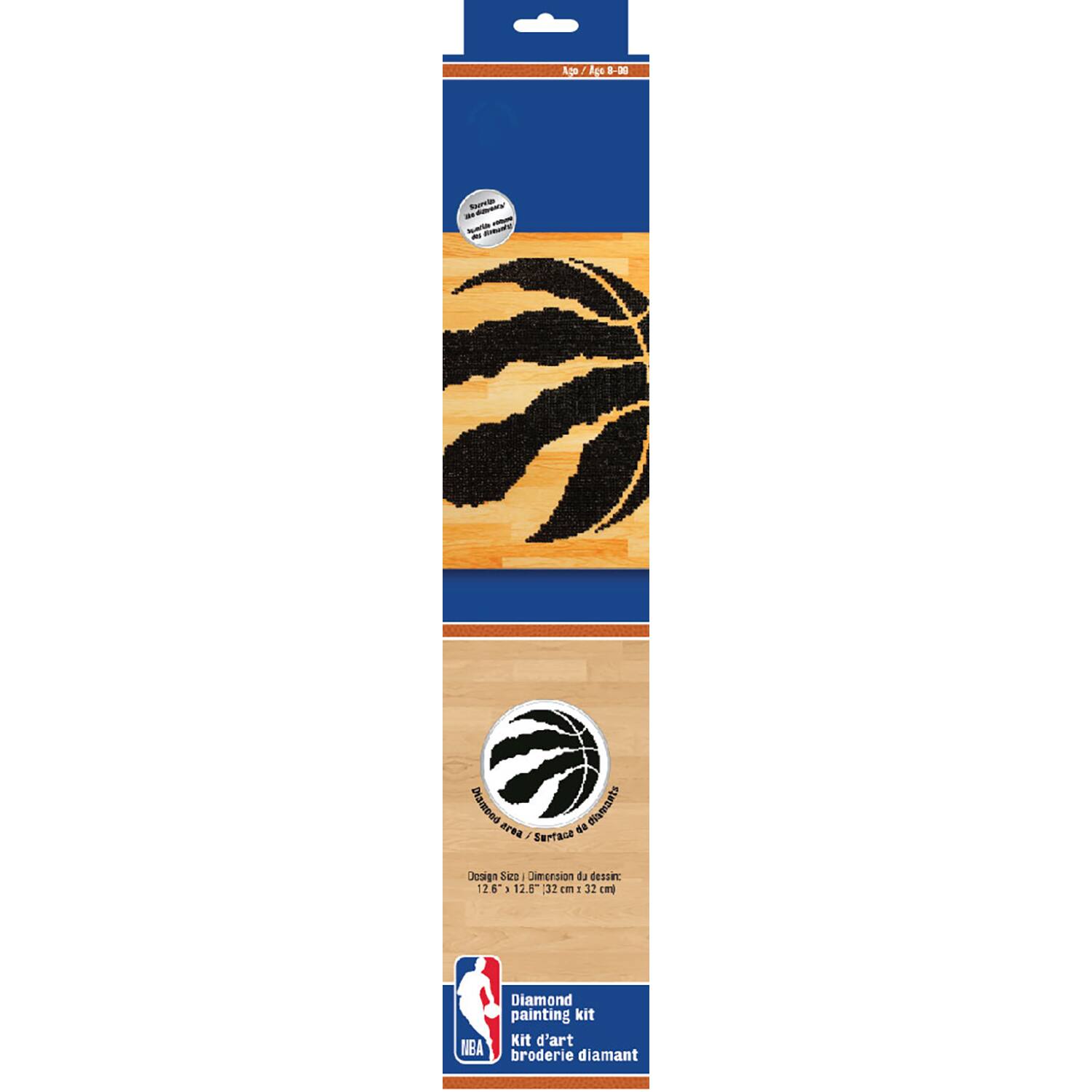 Camelot&#xAE; Dots Intermediate NBA Toronto Raptors Diamond Painting Kit