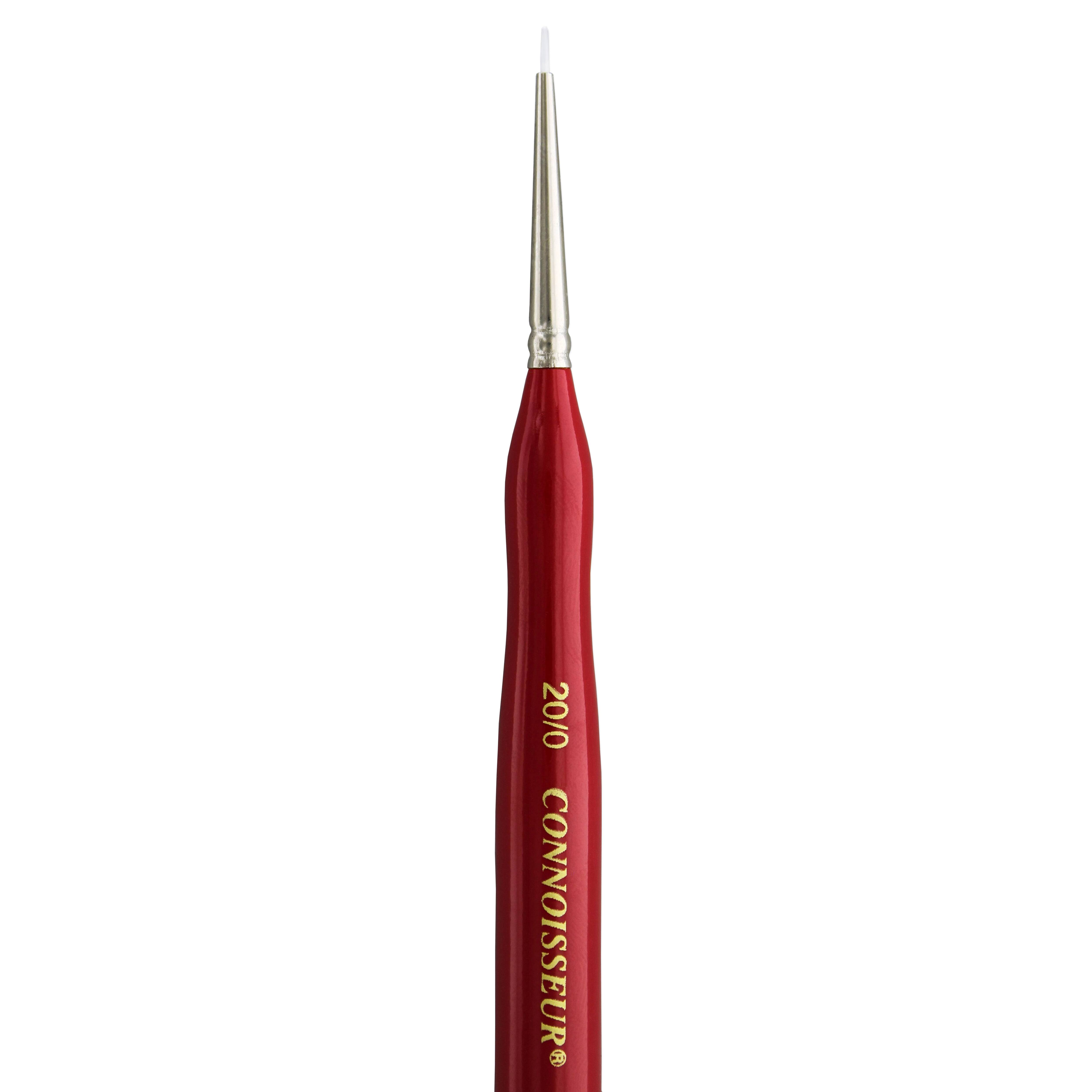 Connoisseur® White Taklon Mini Detail Spotter Brush, 20/0