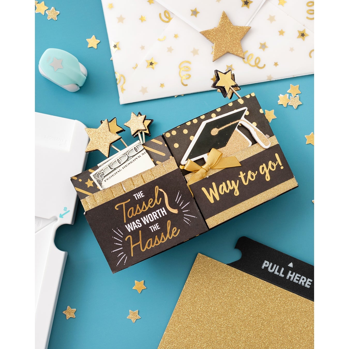 We R Memory Keepers Explosion Card Punch Board