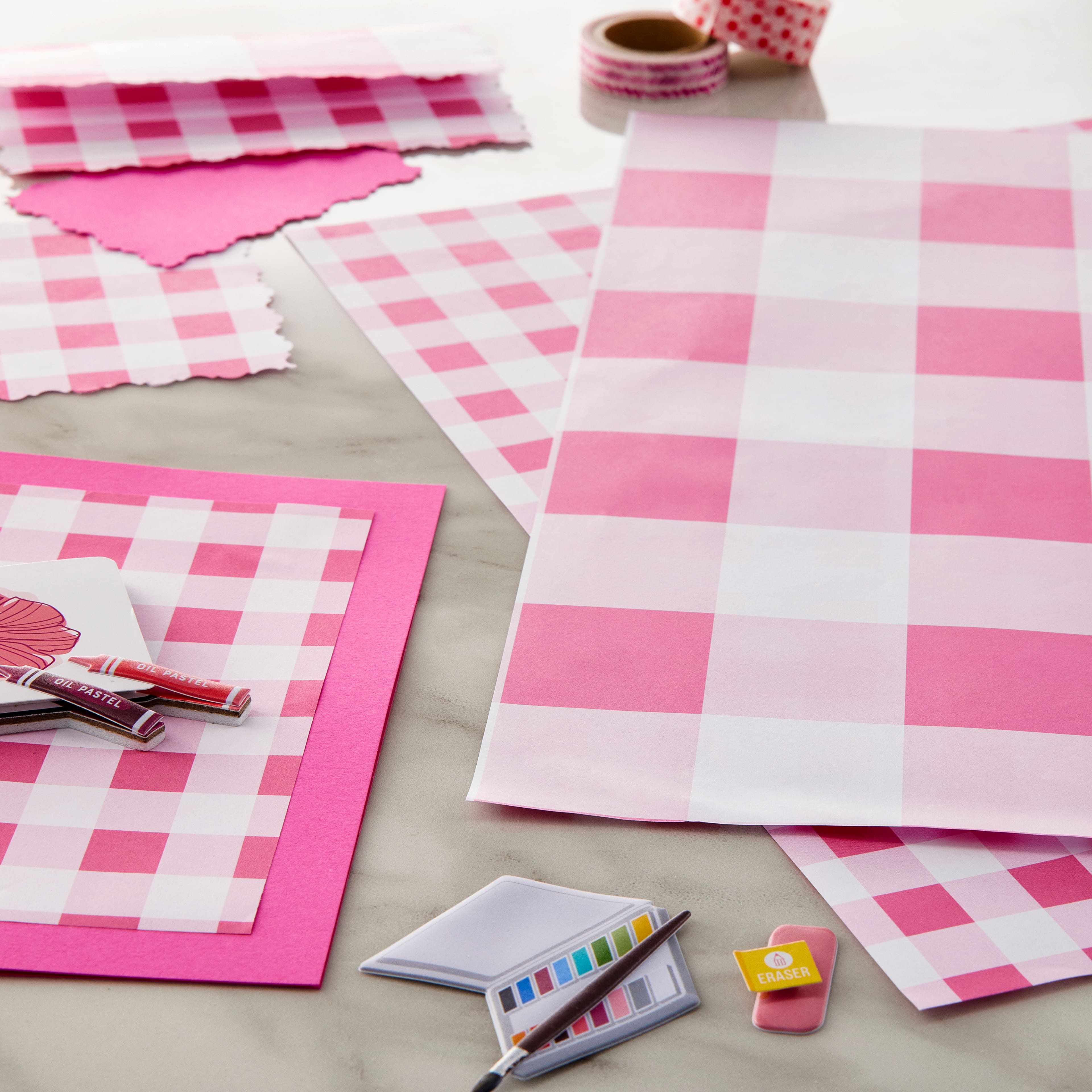Buffalo Plaid Double-Sided Cardstock by Recollections&#x2122;, 12&#x22; x 12&#x22;