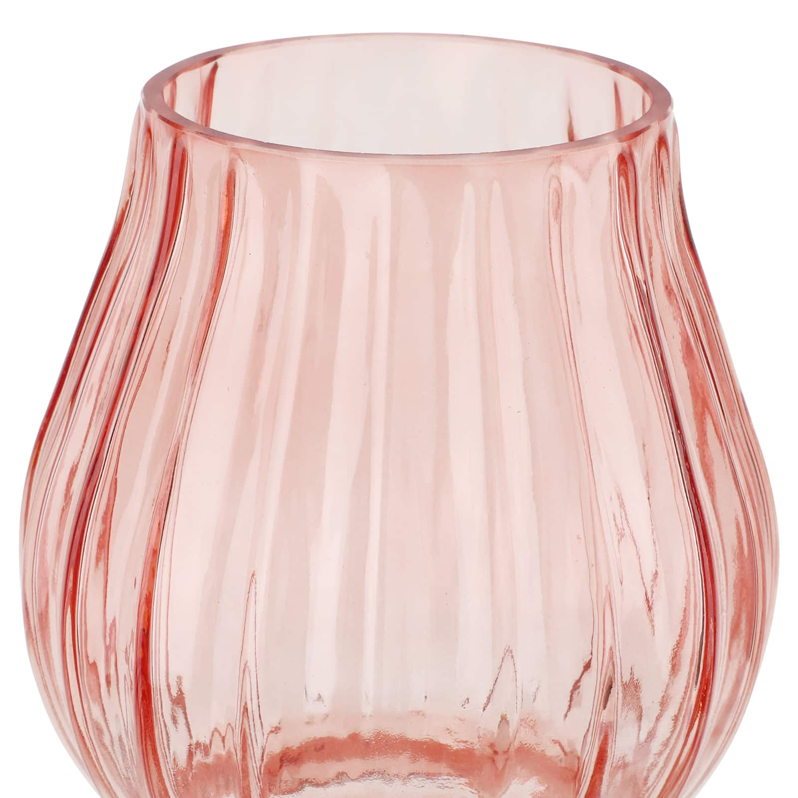 5.5&#x22; Pink Tabletop Glass Vase by Ashland&#xAE;