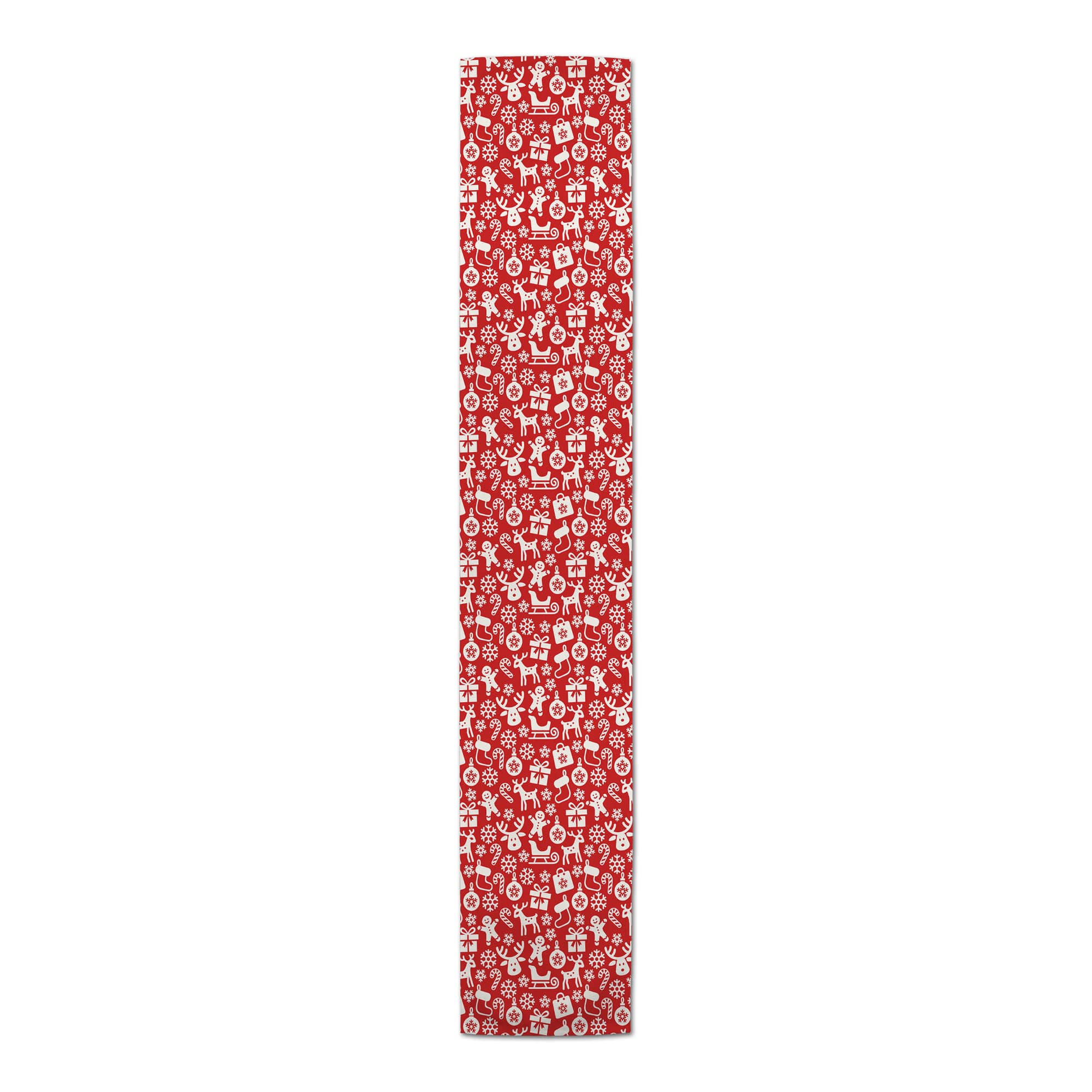 72&#x22; Christmas Icons Table Runner
