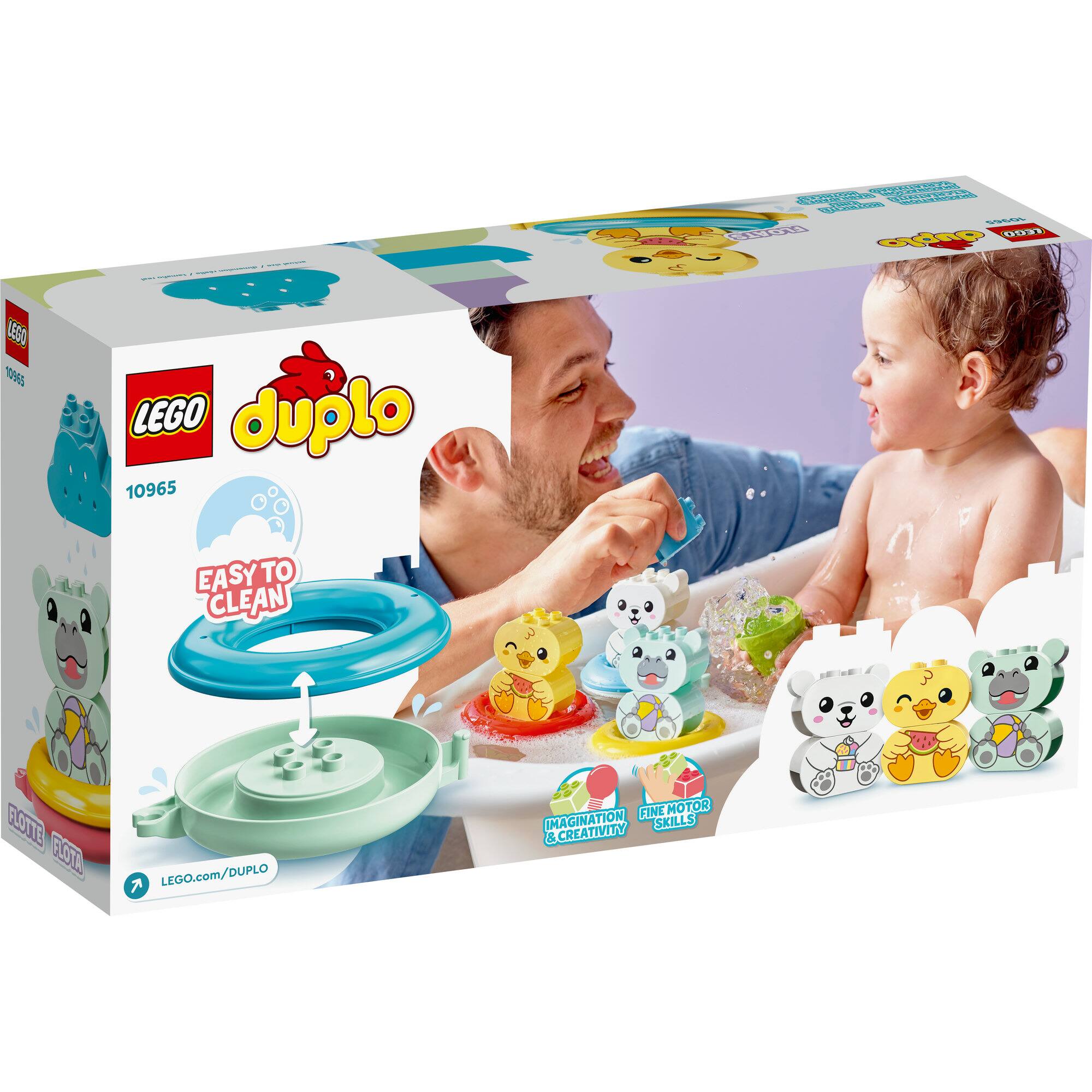 LEGO® DUPLO® My First Bath Time Fun: Floating Animal Train 10965 (14 Pieces)