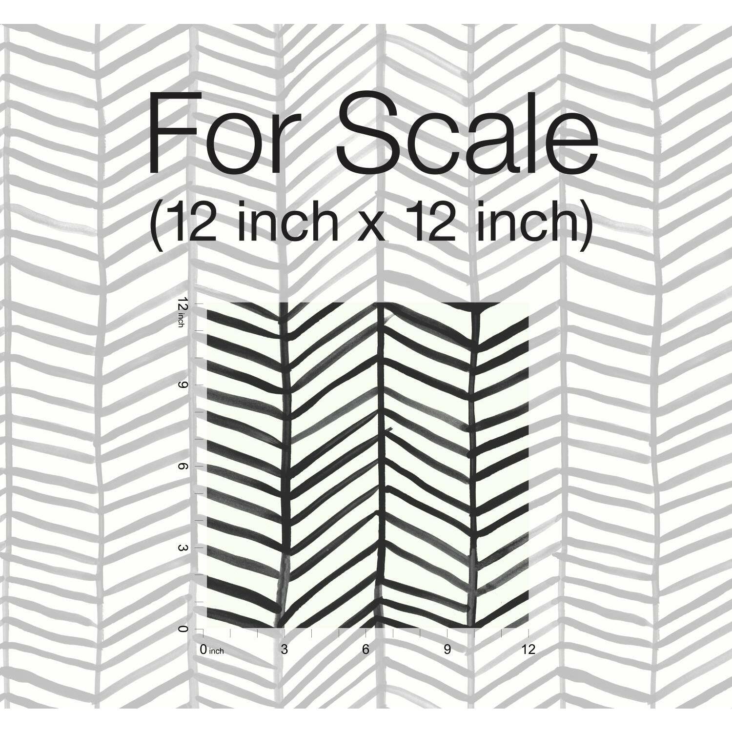 RoomMates Cat Coquillette Herringbone Peel & Stick Wallpaper