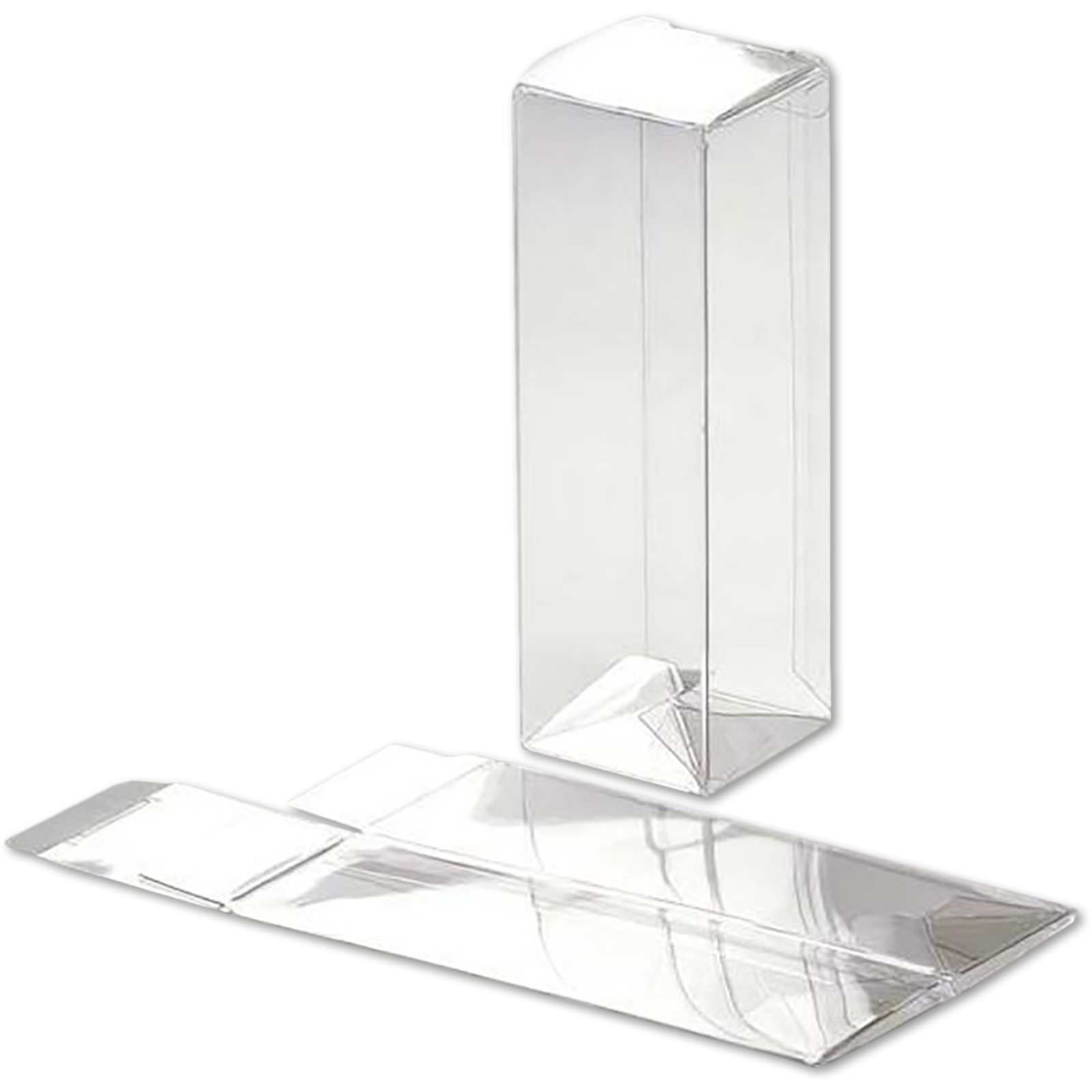 JAM Paper Clear Pop & Lock Top Boxes, 25ct.