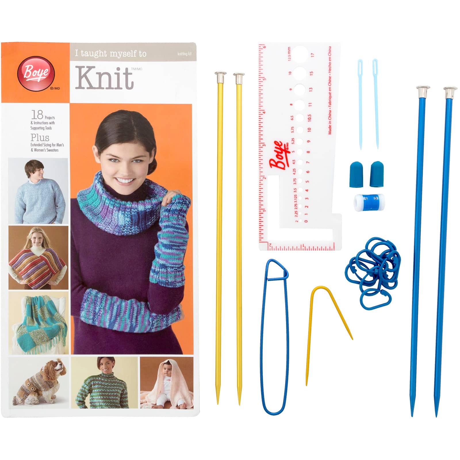 Boye I Taught Myself to Knit Kit | Michaels