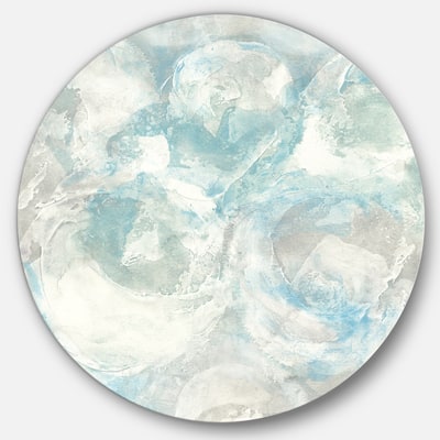 Designart - Pale Blue Shade III - Farmhouse Metal Circle Wall Art | 36" x 36" | Michaels®