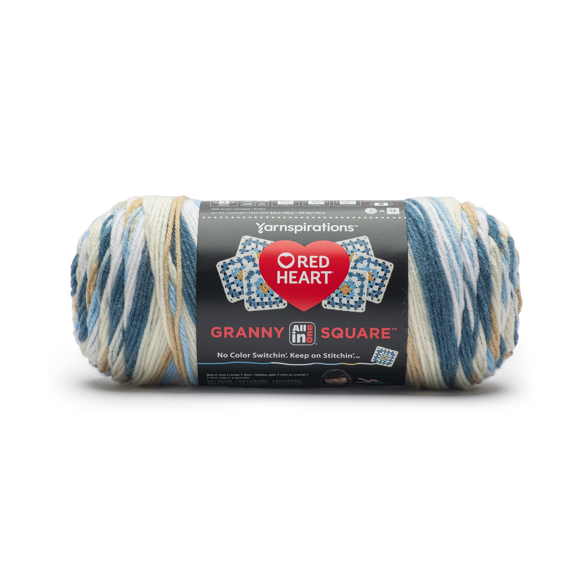 Red Heart&#xAE; All in One&#x2122; Granny Square&#x2122; Yarn