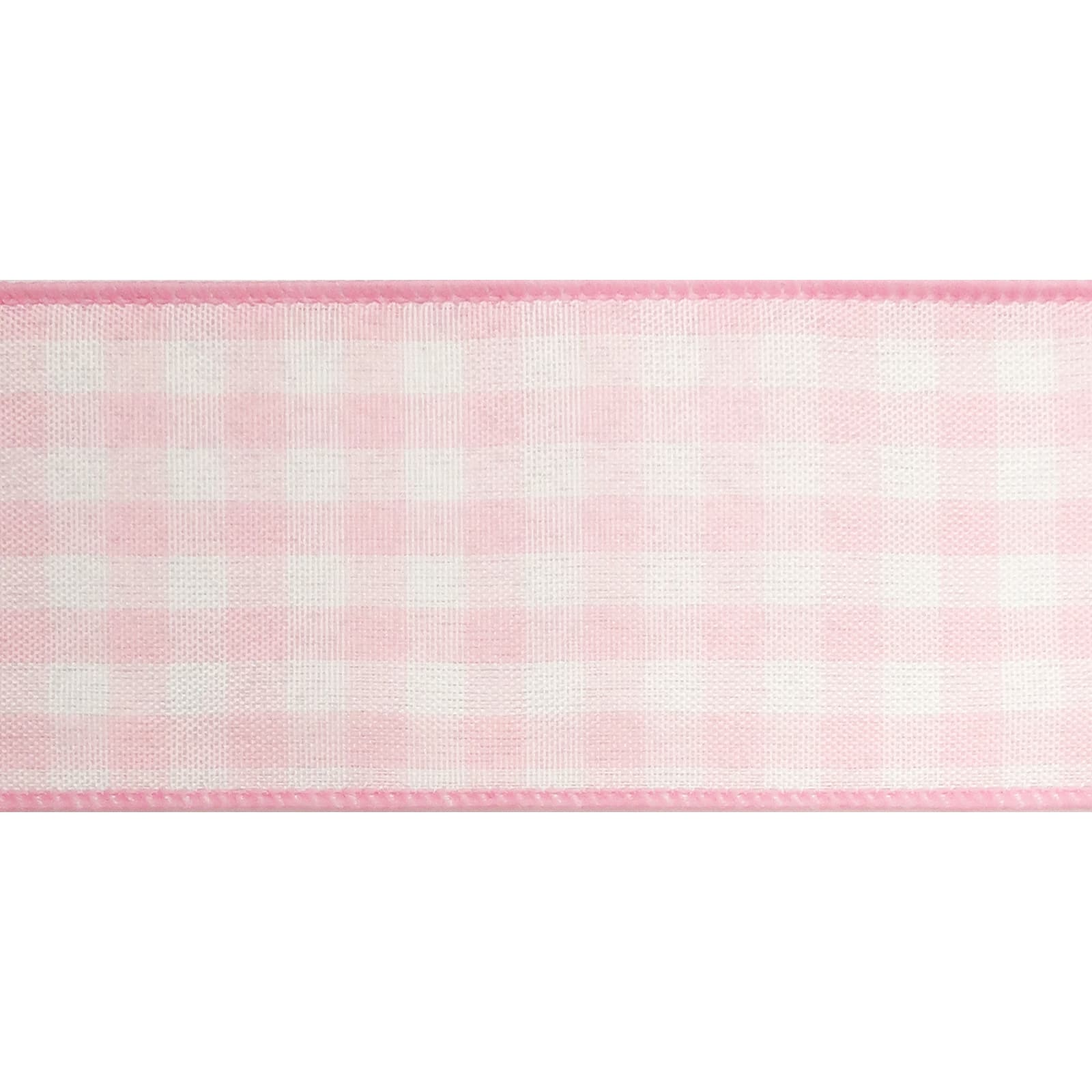 2.5 Red & White Gingham Wired Ribbon by Celebrate It | 2.5 x 25ft | Michaels