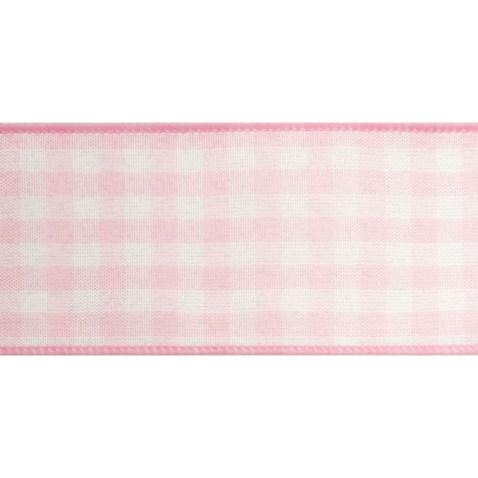 12 Pack: 2.5" x 8.3yd. Gingham Wired Ribbon by Celebrate It™